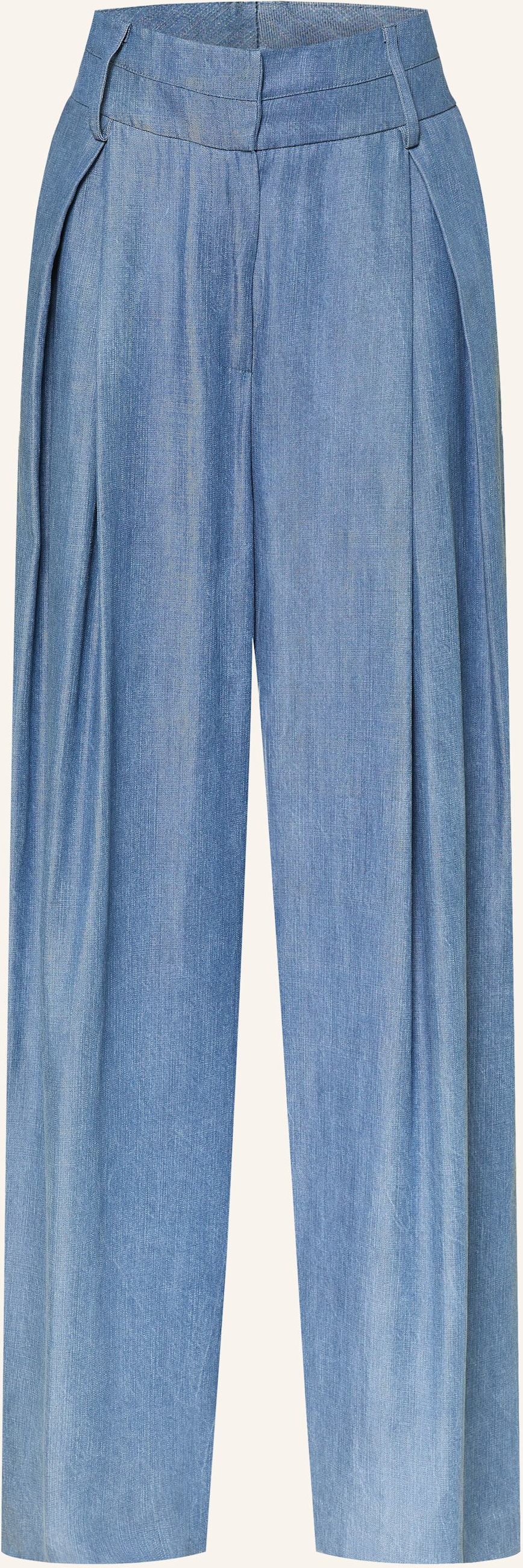 Sem Per Lei Wide Leg Jeans blau