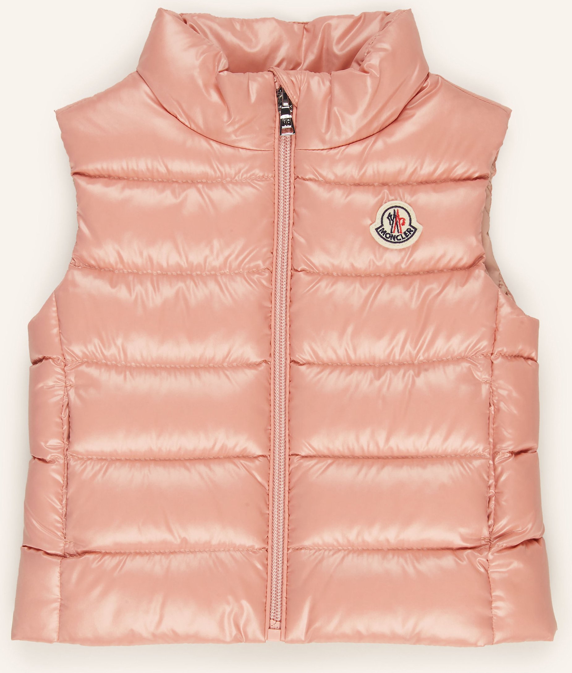 Thumbnail - Moncler Enfant Daunenweste Ghany rosa