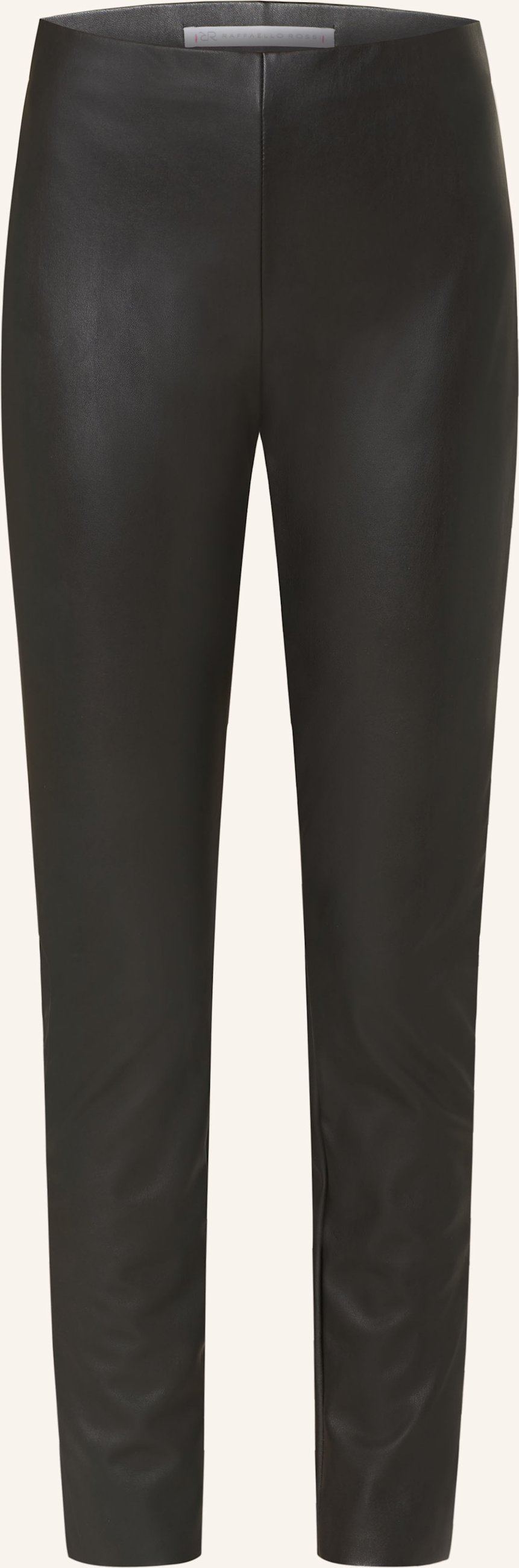 Raffaello Rossi Leggings Resa In Lederoptik schwarz
