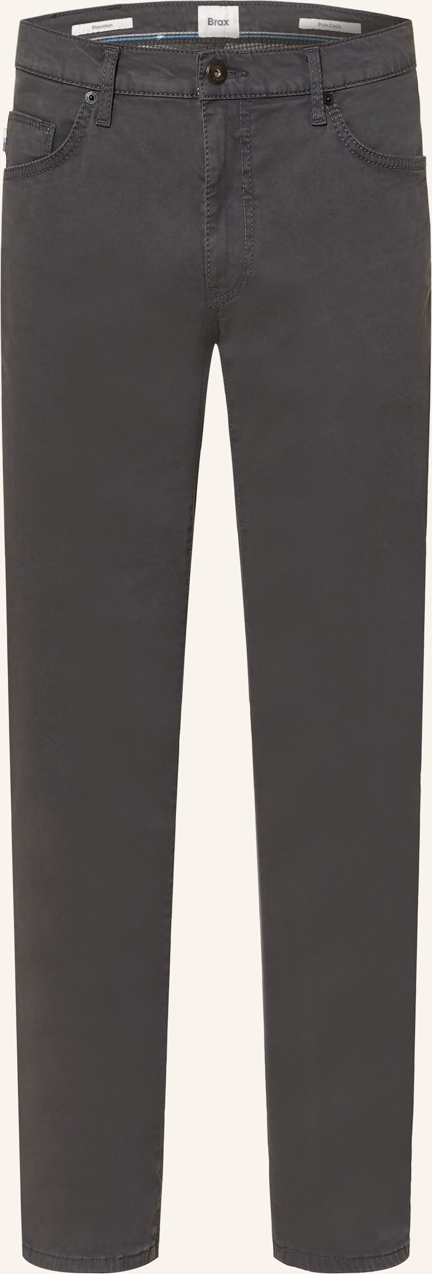 Brax Hose Cadiz Straight Fit grau