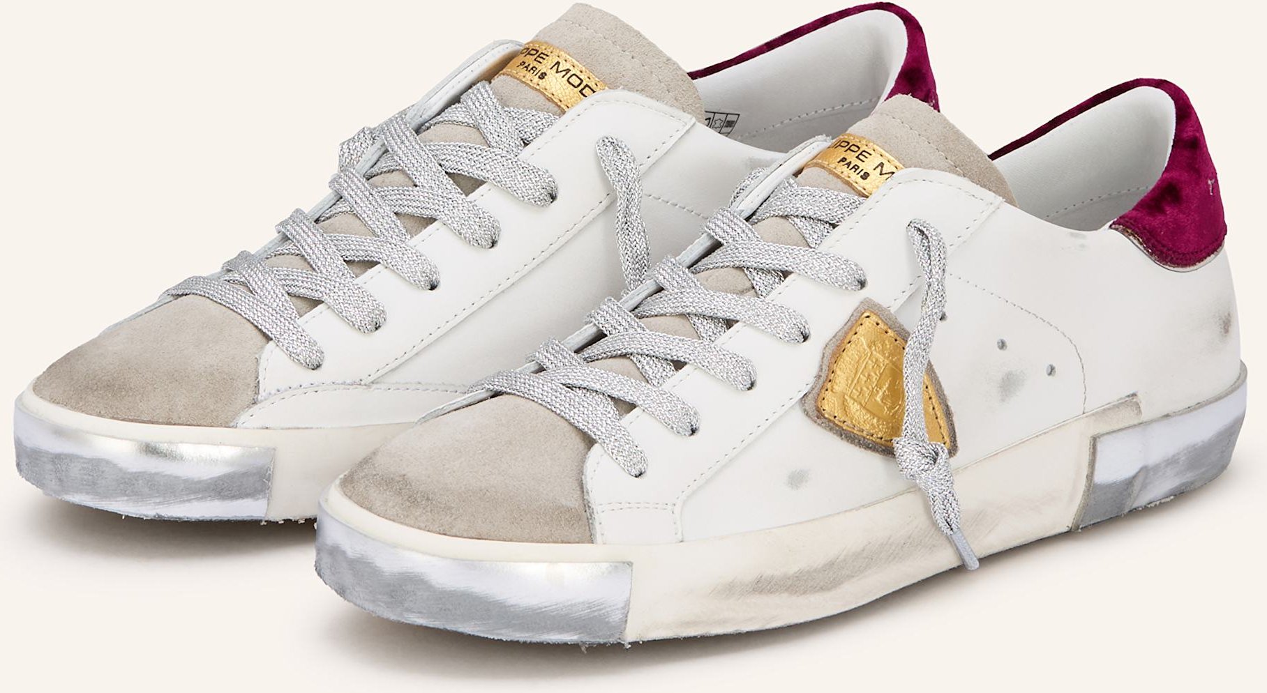 Thumbnail - Philippe Model Sneaker weiss