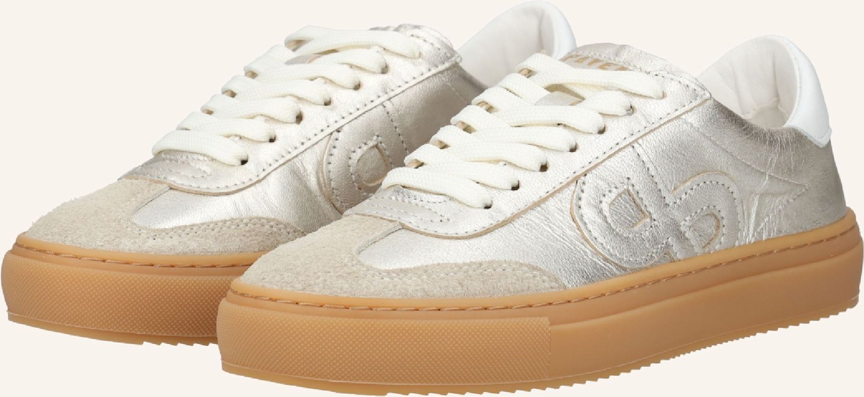 Pavement Sneaker silber