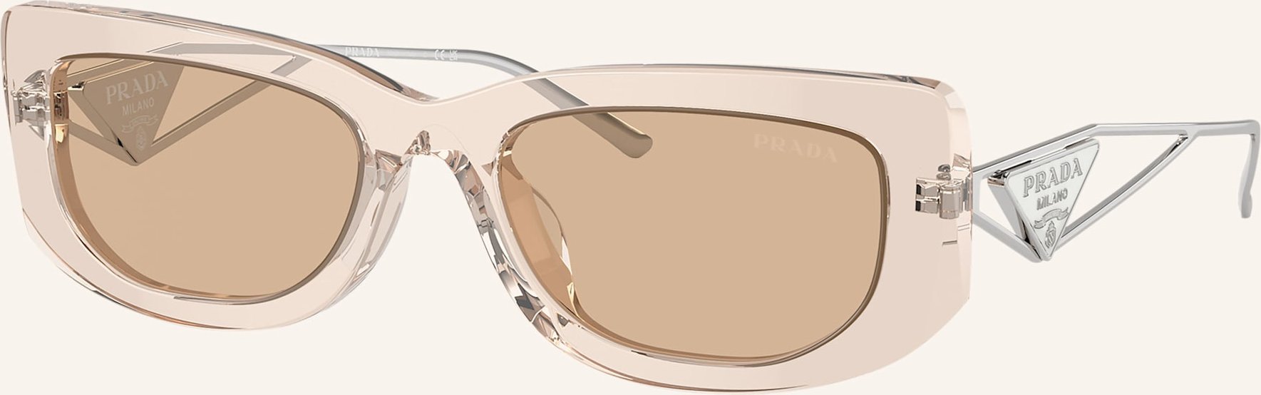 Prada Sonnenbrille Pr 14ys beige