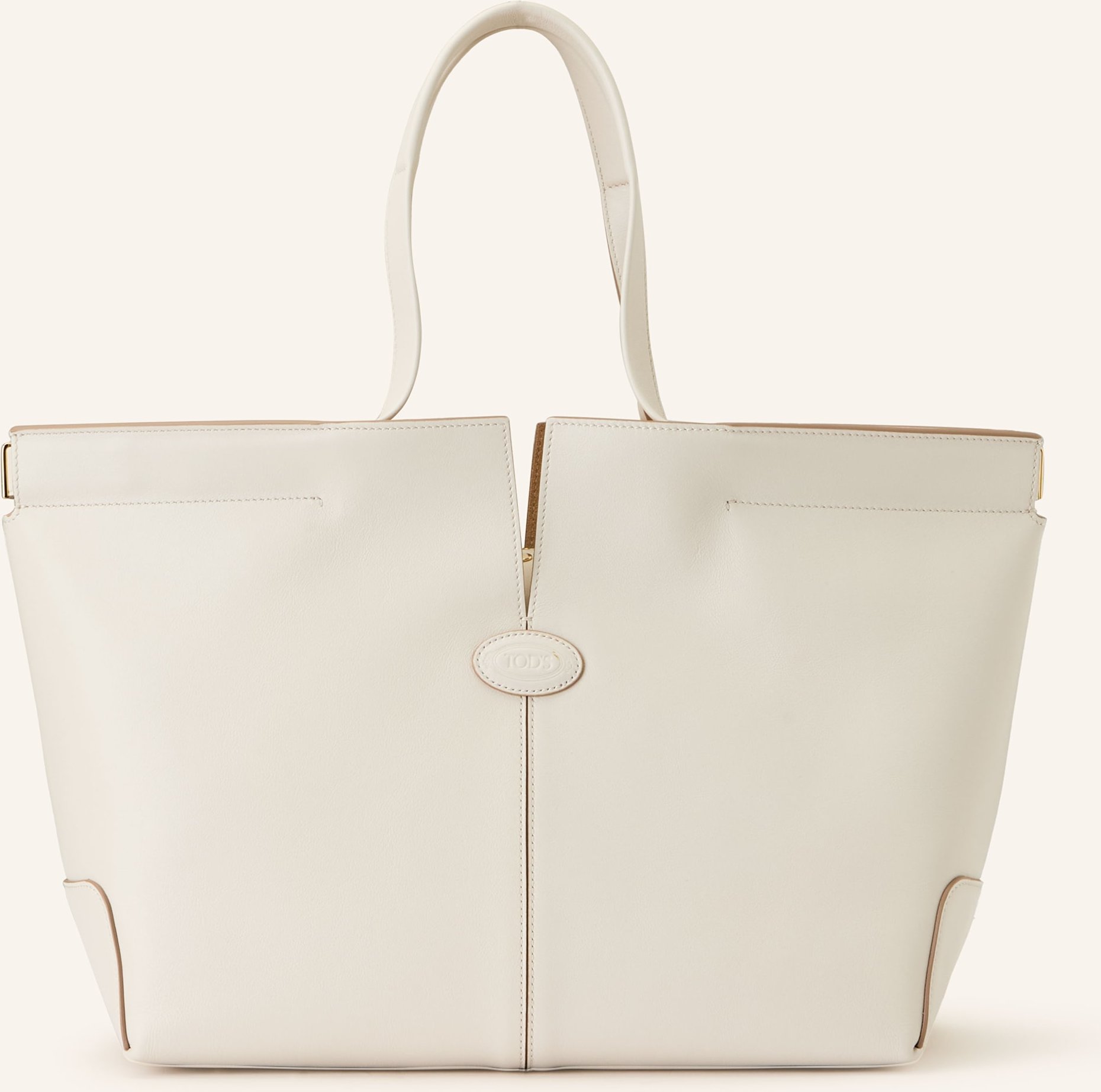 Tod's Shopper Medio Small weiss