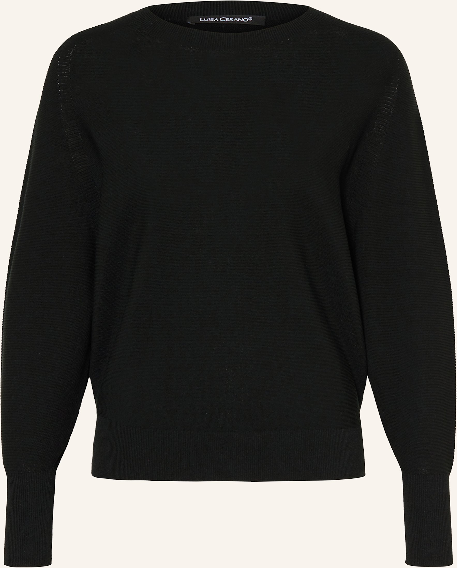 Luisa Cerano Pullover schwarz