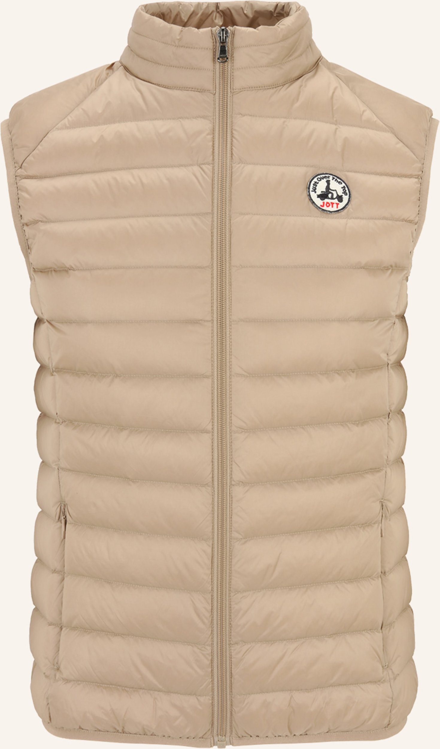Jott Lightweight-Daunenweste Tom beige