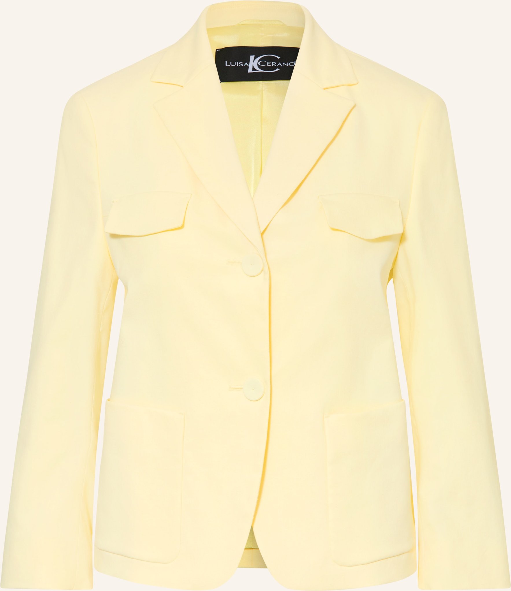 Luisa Cerano Blazer gelb