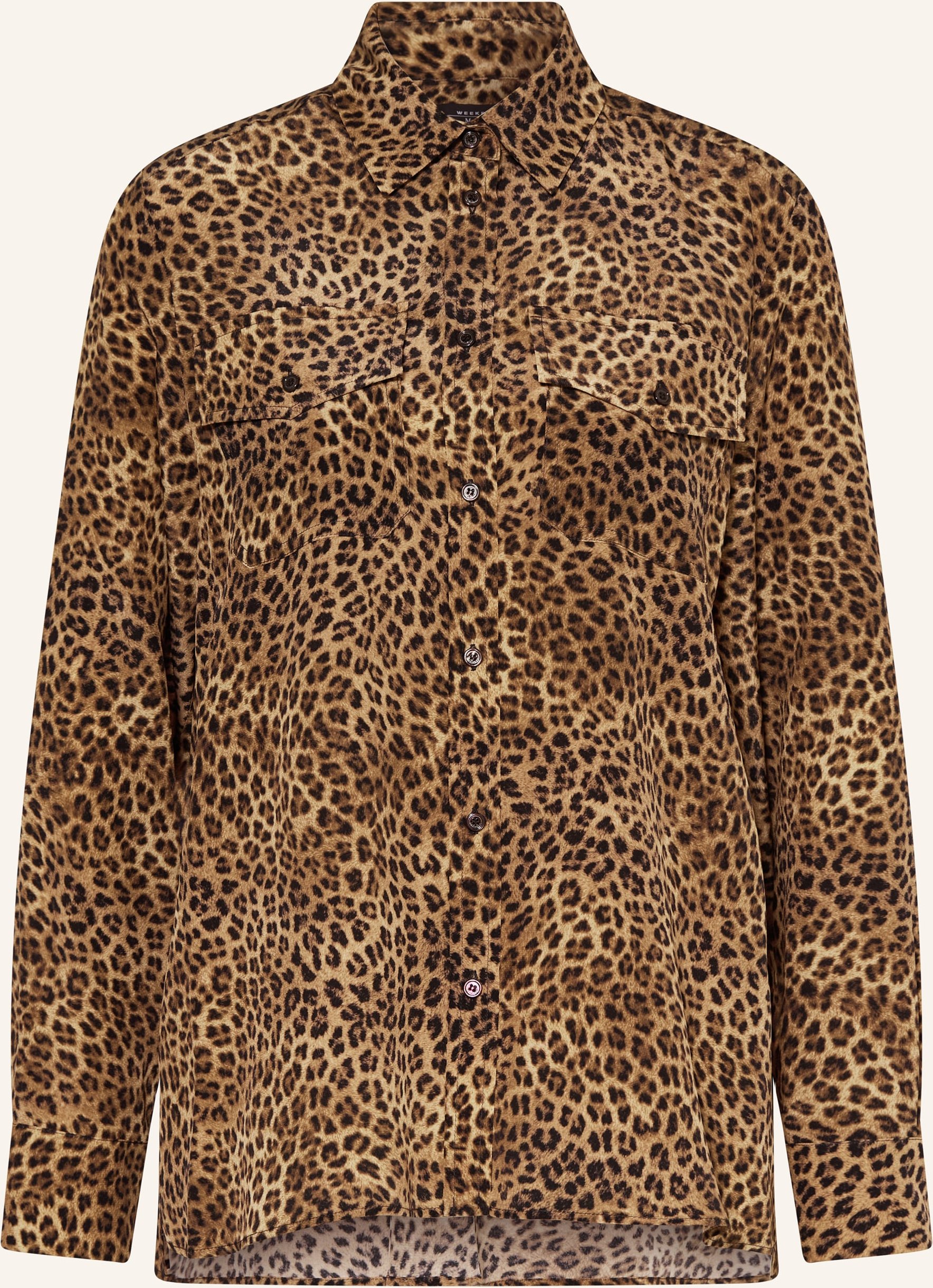 Weekend Max Mara Hemdbluse Lemma Aus Seide braun