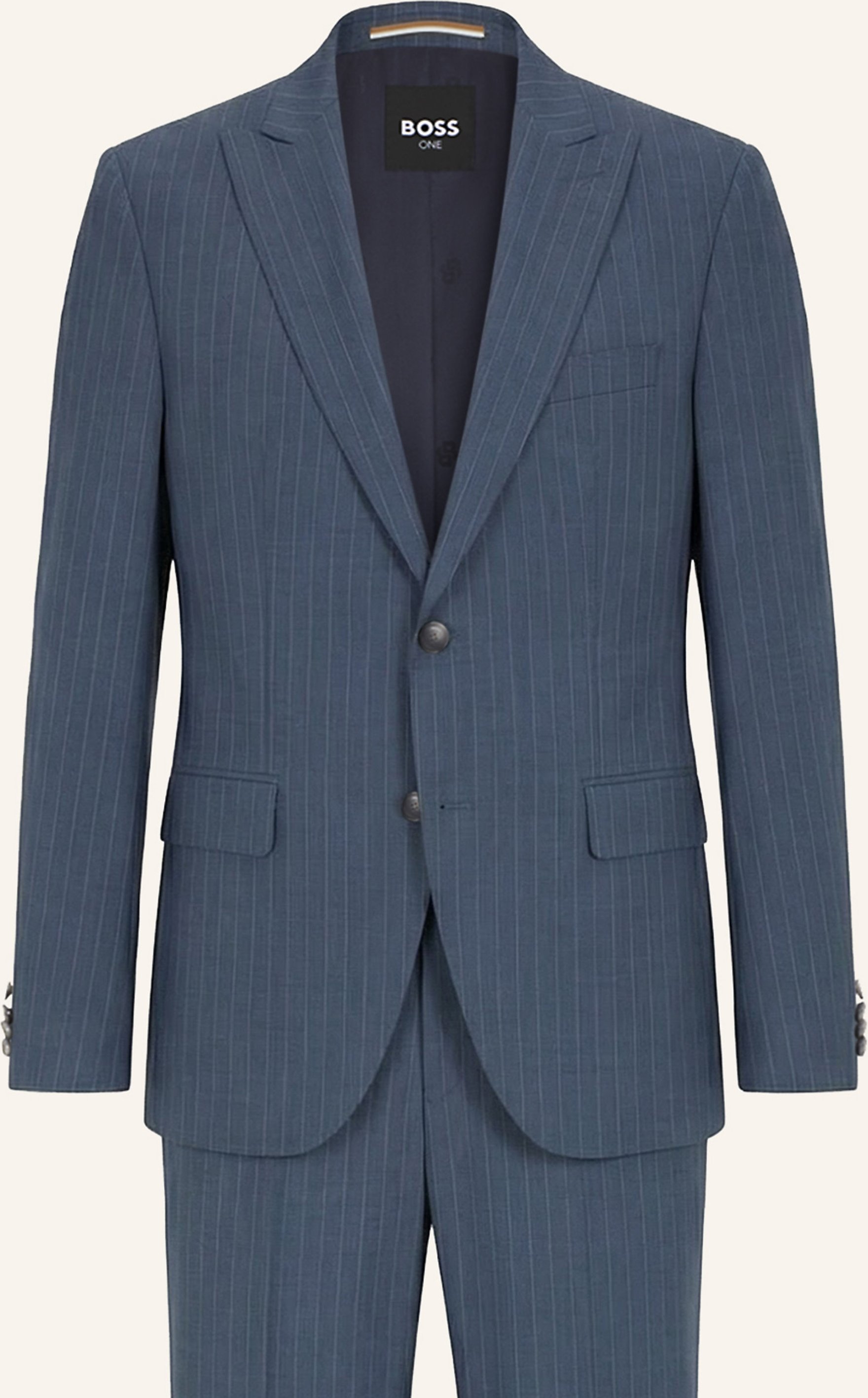 Boss Business Anzug H-Jeckson-2pcs-pk261 Regular Fit blau