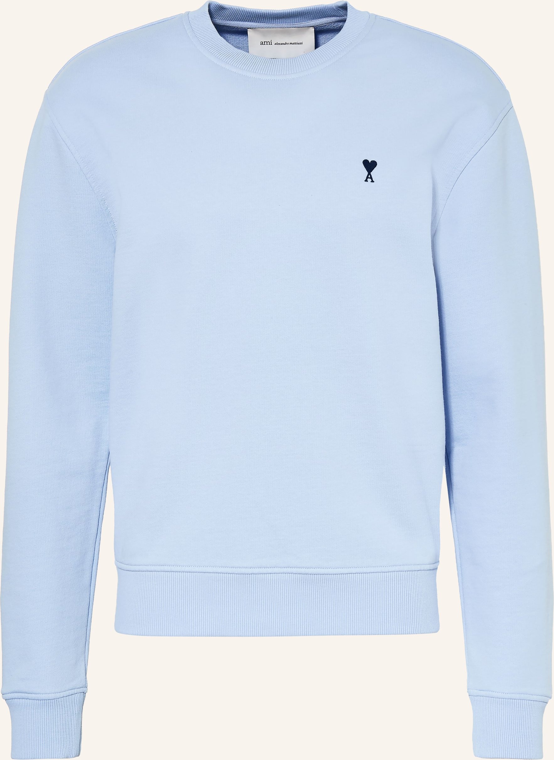 Ami Paris Sweatshirt Molleton blau