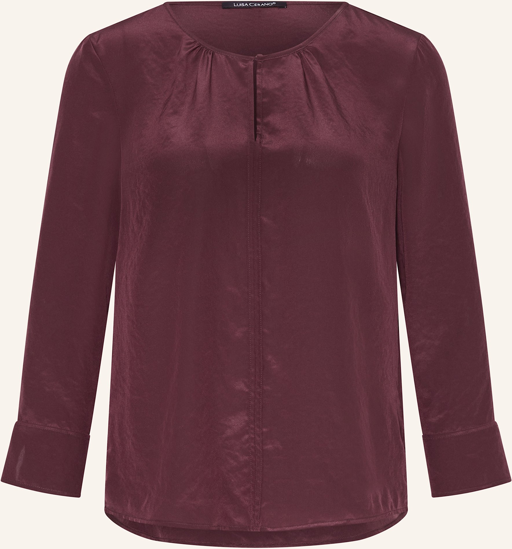 Thumbnail - Luisa Cerano Blusenshirt Mit 3/4-Arm rot