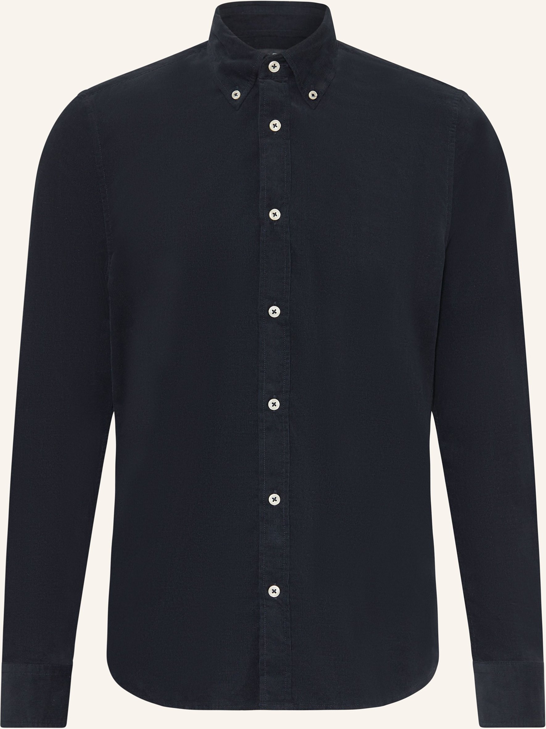 Marc O'polo Cordhemd Shaped Fit blau