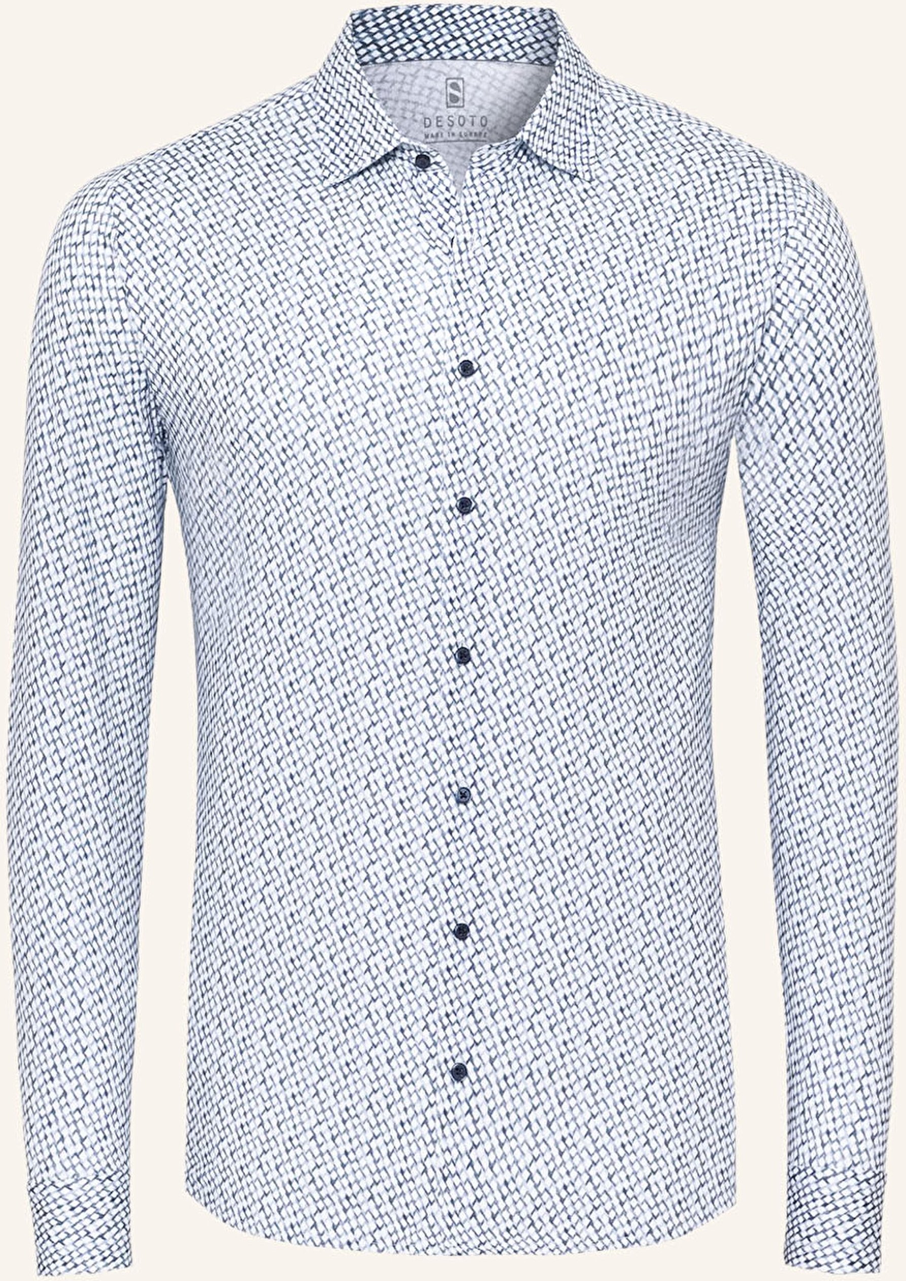 Thumbnail - Desoto Hemd Slim Fit blau