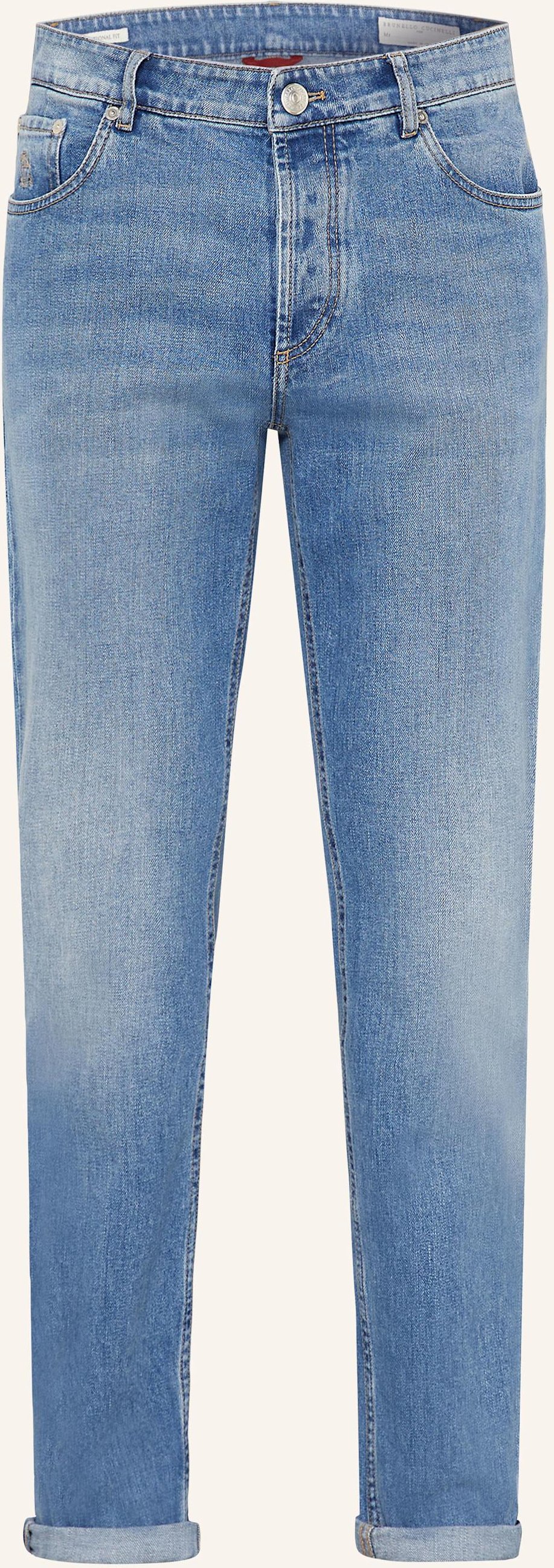 Brunello Cucinelli Jeans Traditional Fit blau