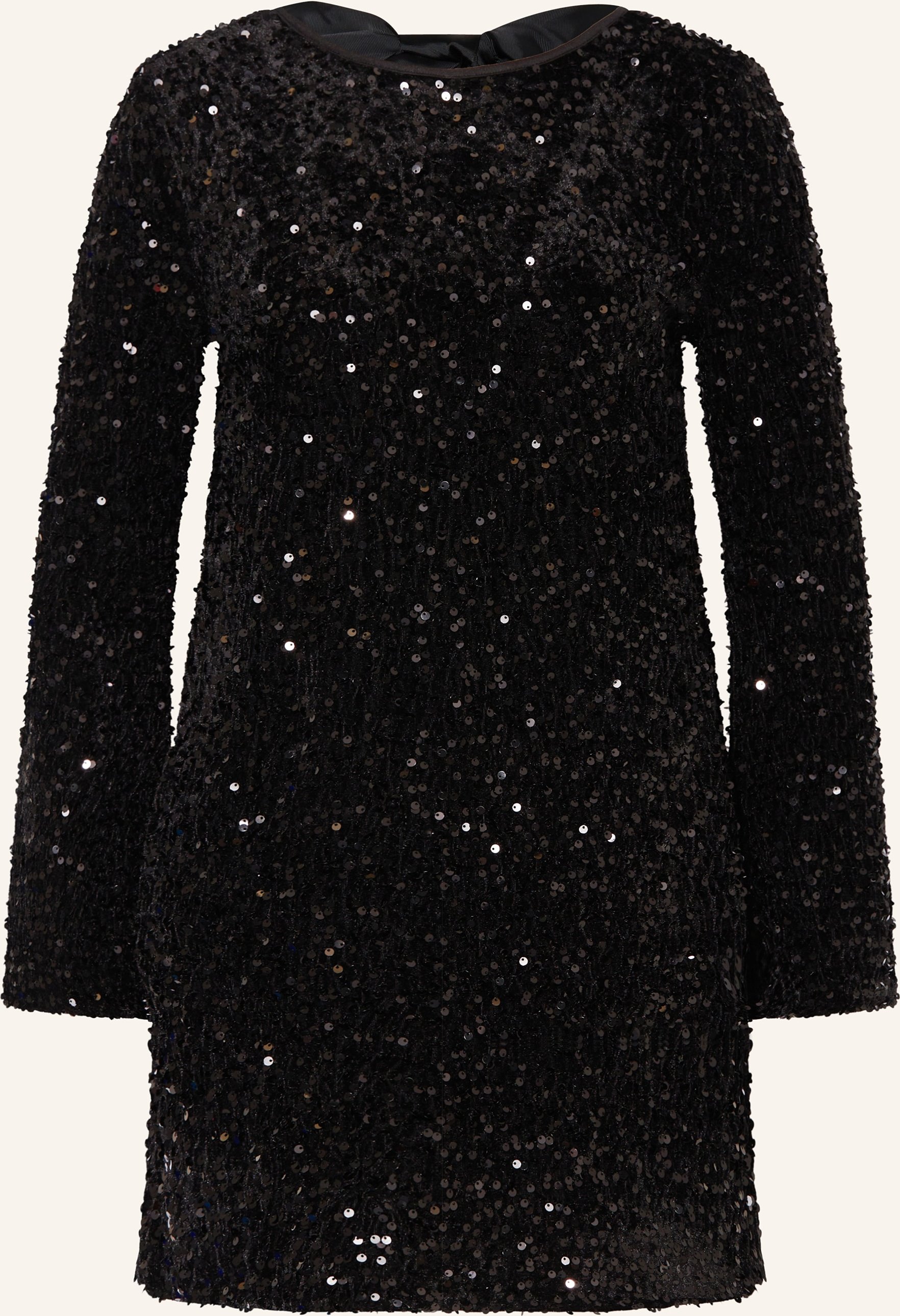 Only Kleid Mit Pailletten Und Cut-Out schwarz