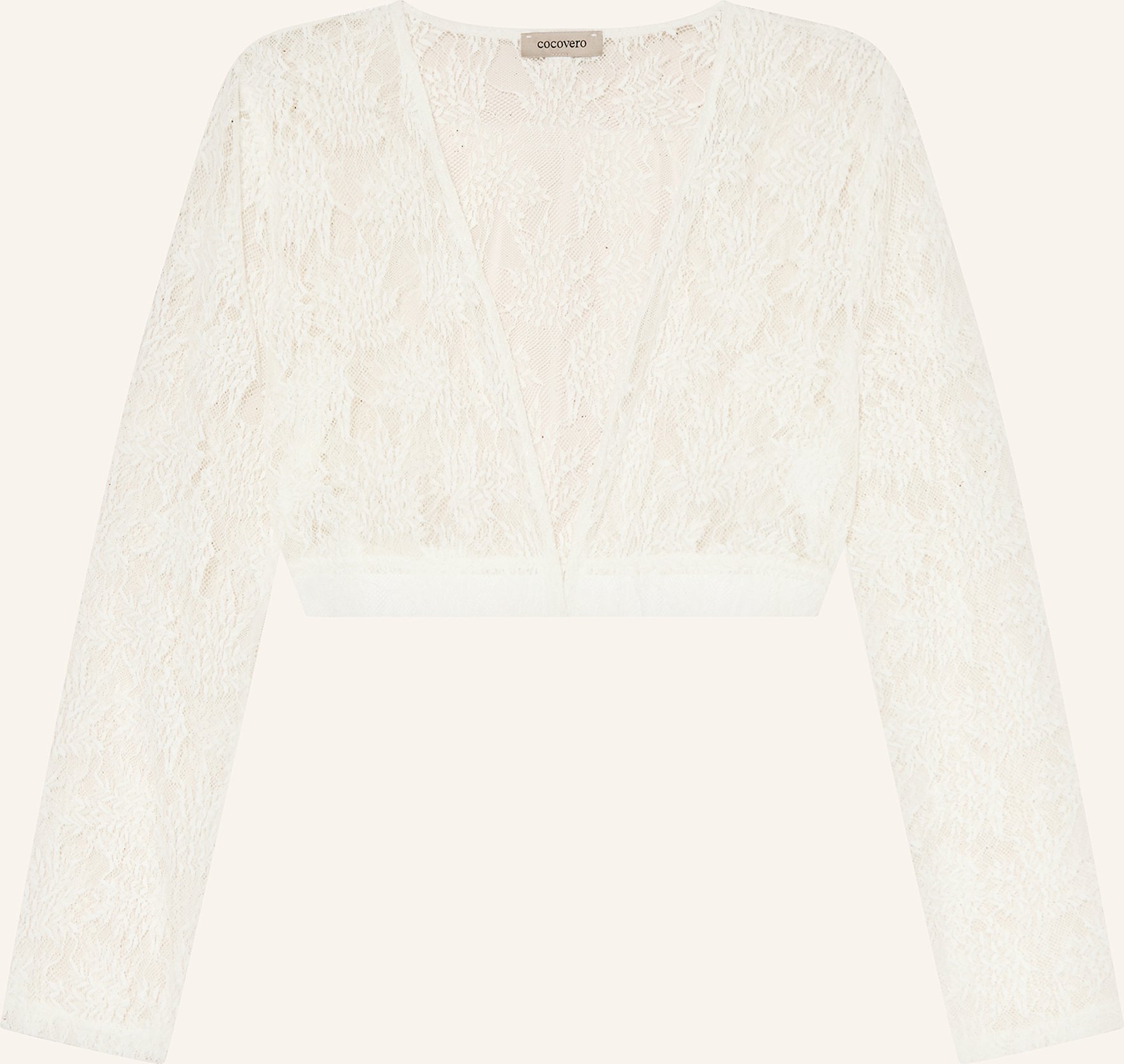 Cocovero Dirndlbluse Liv Mit 3/4-Arm weiss