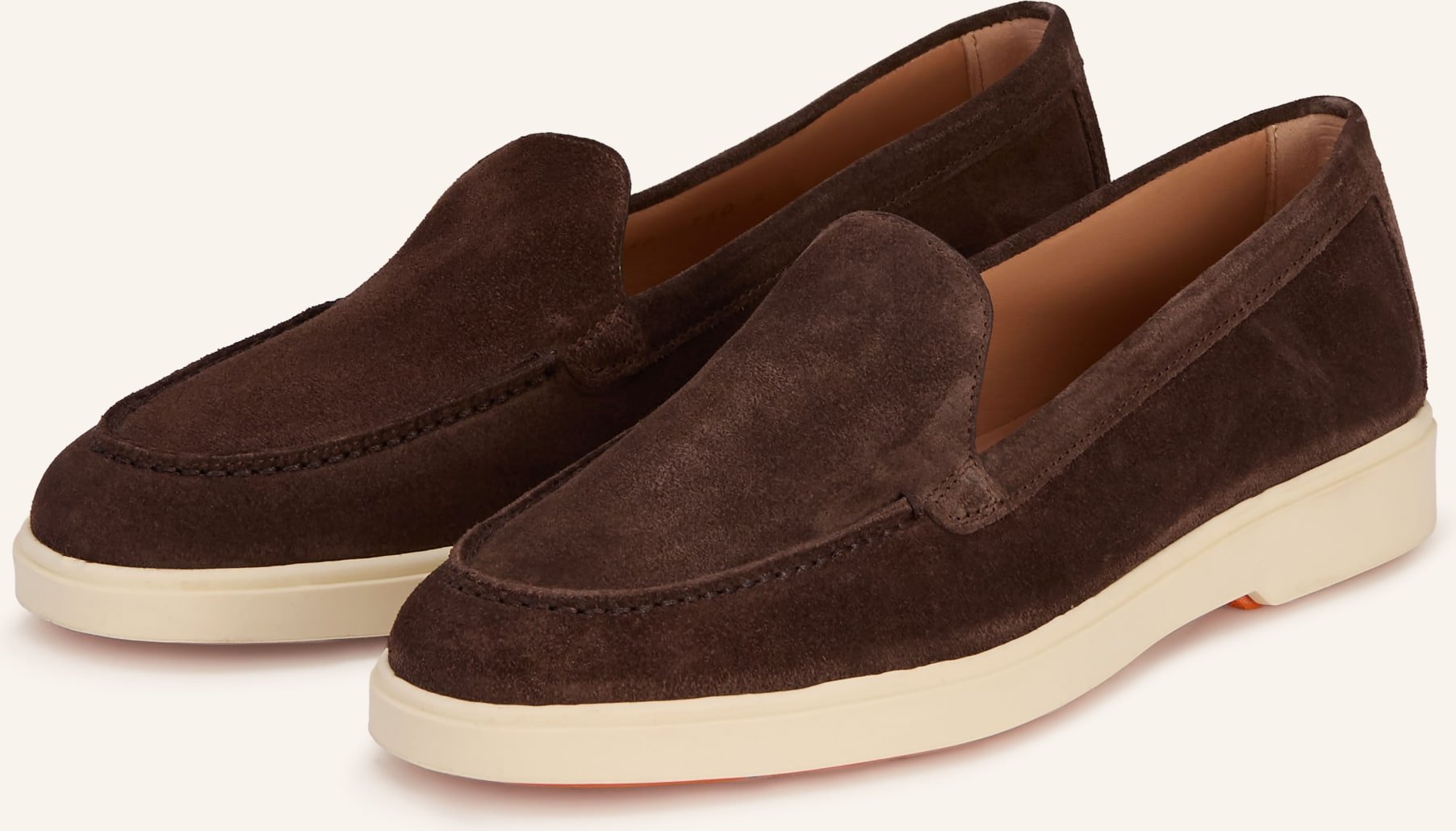 Santoni Loafer Yaltamoc braun