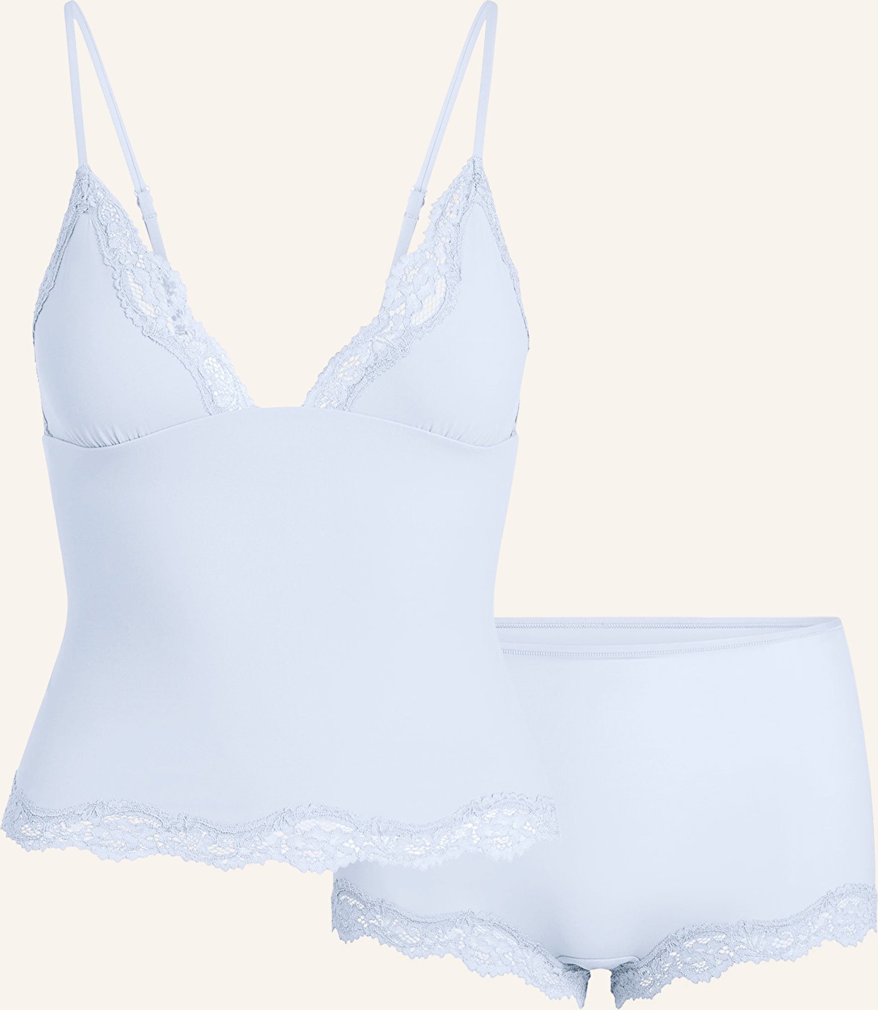 Skims Shorty-Schlafanzug Fits Everybody blau