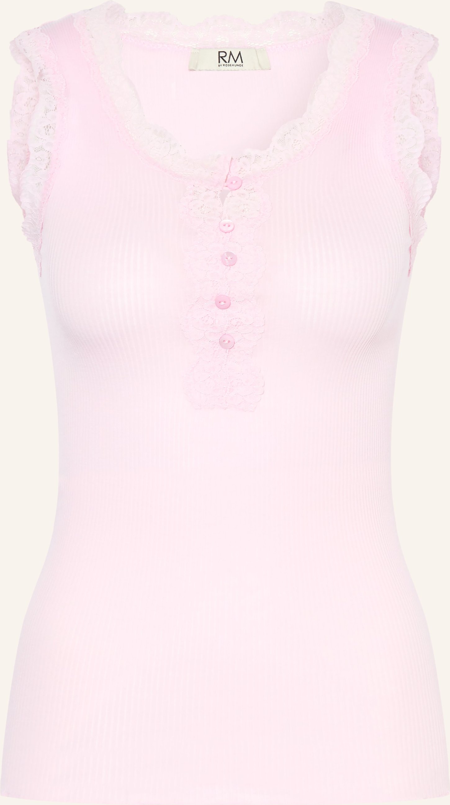 Rosemunde Top Rmwbalta Mit Spitze rosa