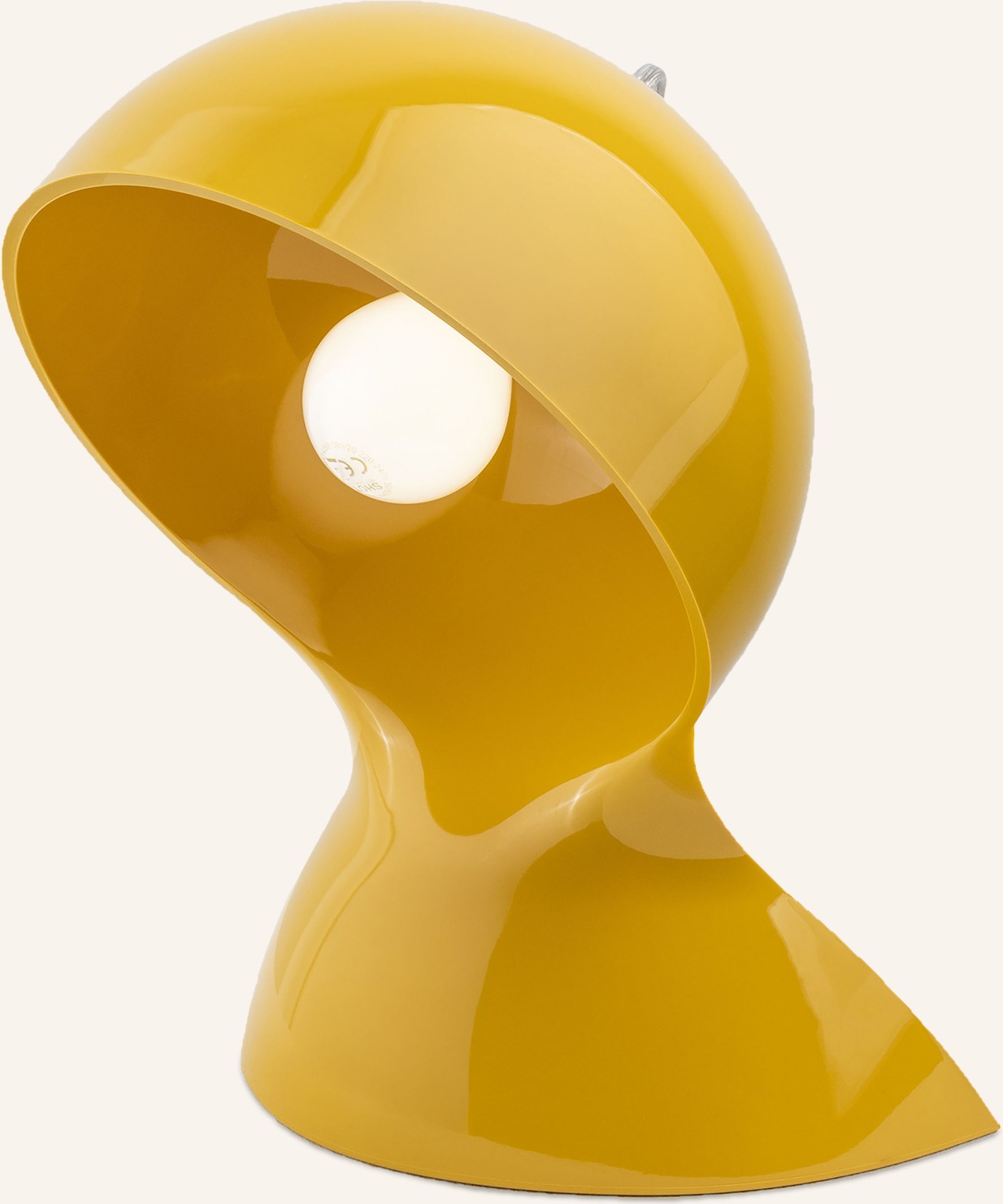 Artemide Tischleuchte Dalù gelb