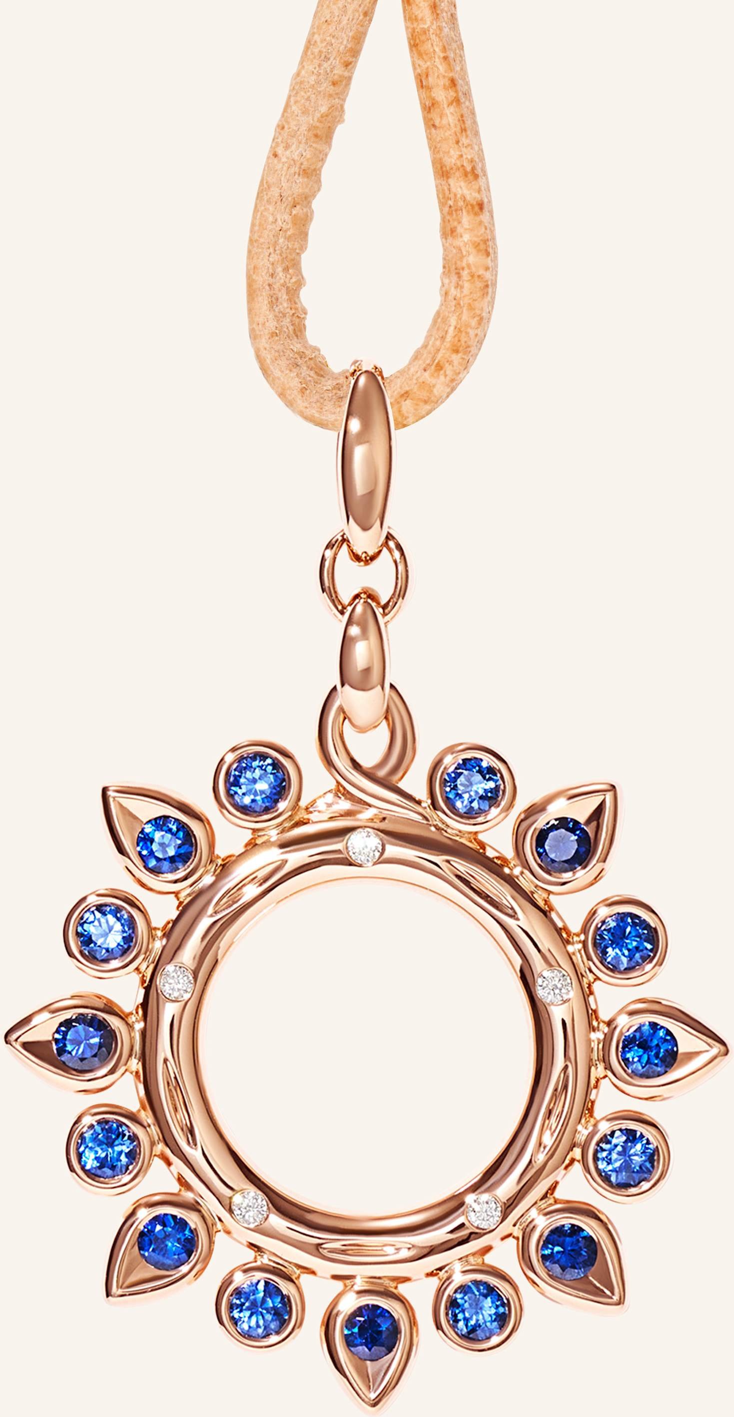 Tamara Comolli Anhänger Pendant Gypsy 'Ocean' Sun Small 18k Roségold rosegold