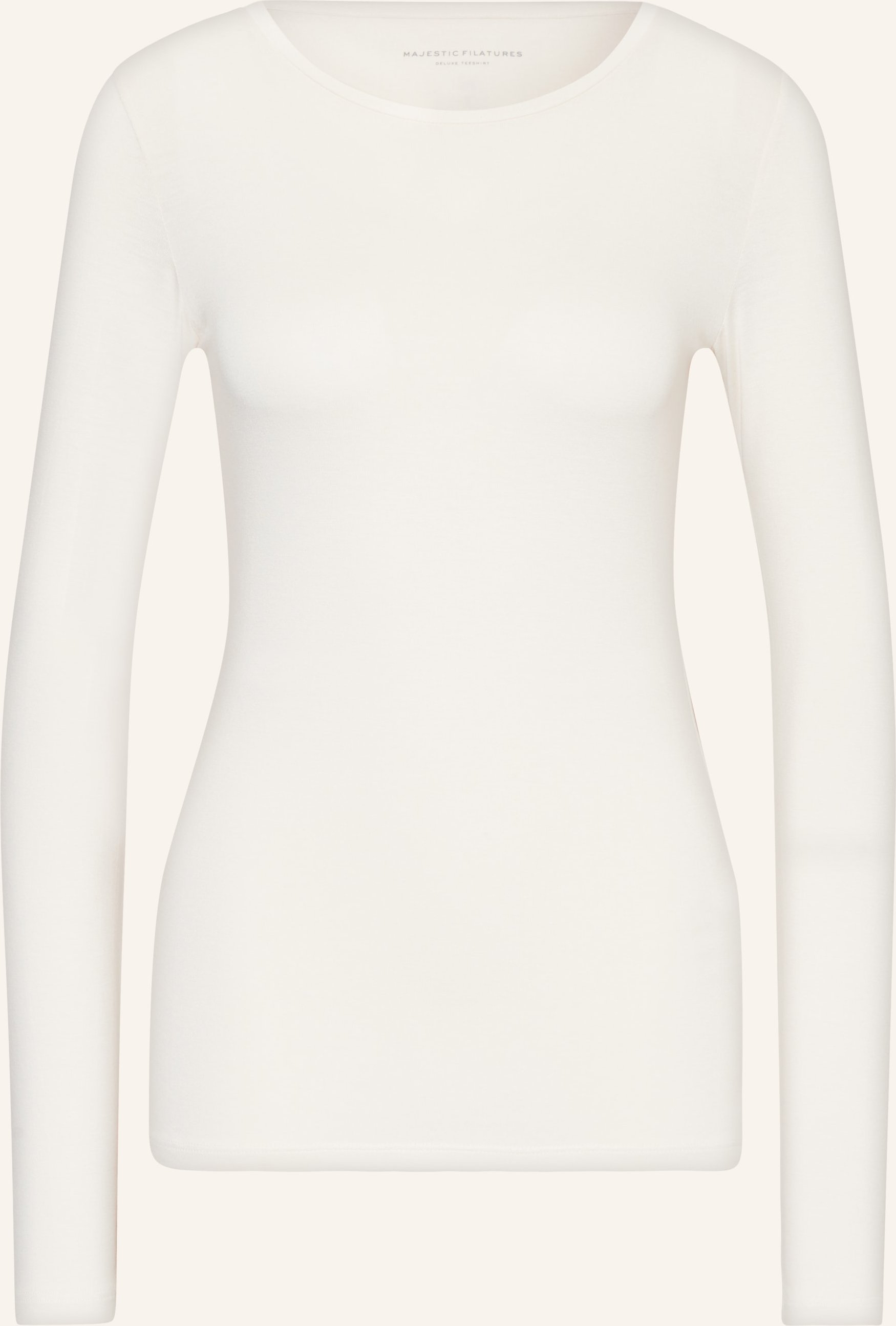 Majestic Filatures Longsleeve weiss