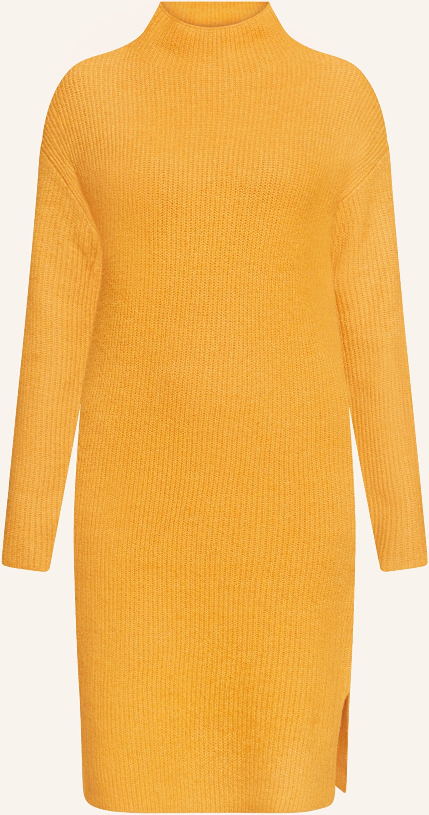 Cartoon Strickkleid gelb