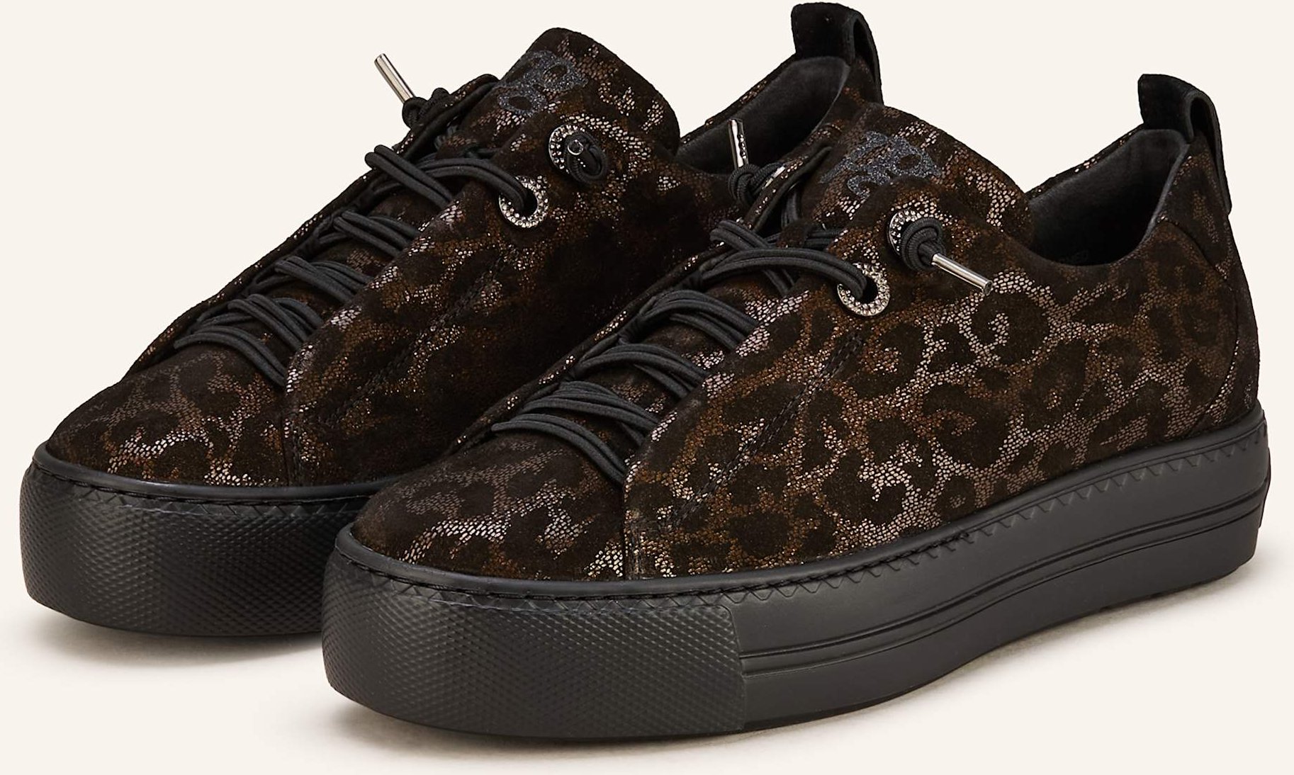 Paul Green Sneaker Glossy Leo gold