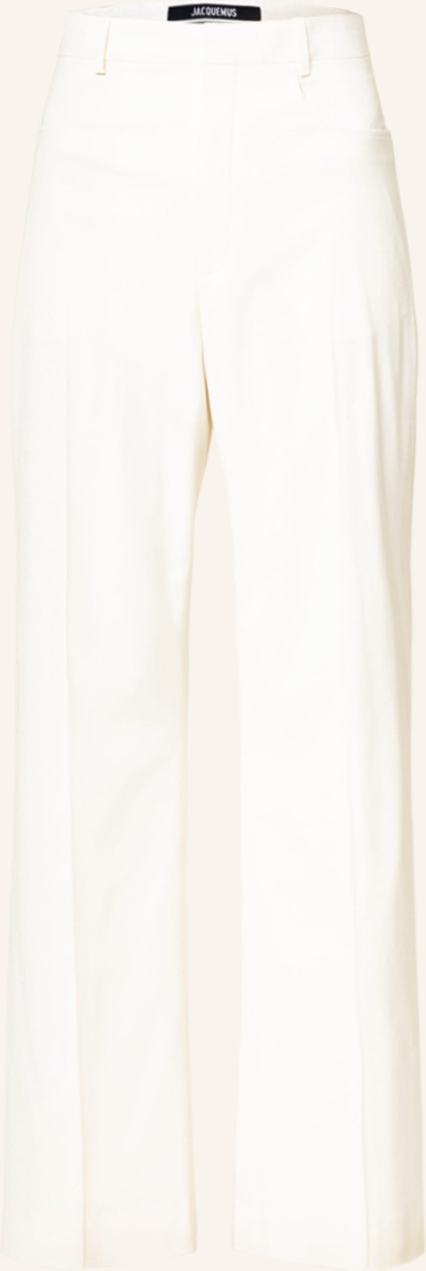 Jacquemus Marlenehose Le Pantalon Sauge weiss