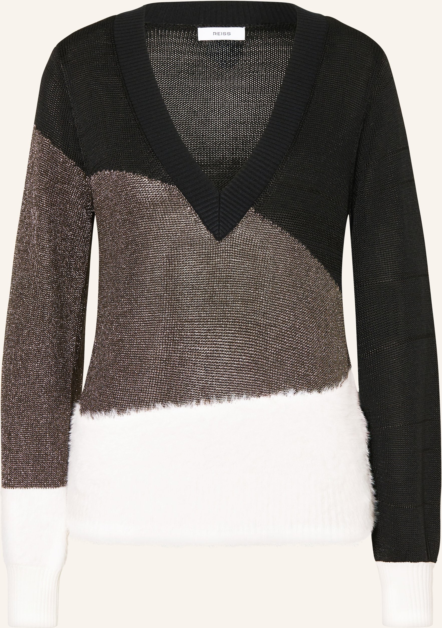 Reiss Pullover Harley schwarz