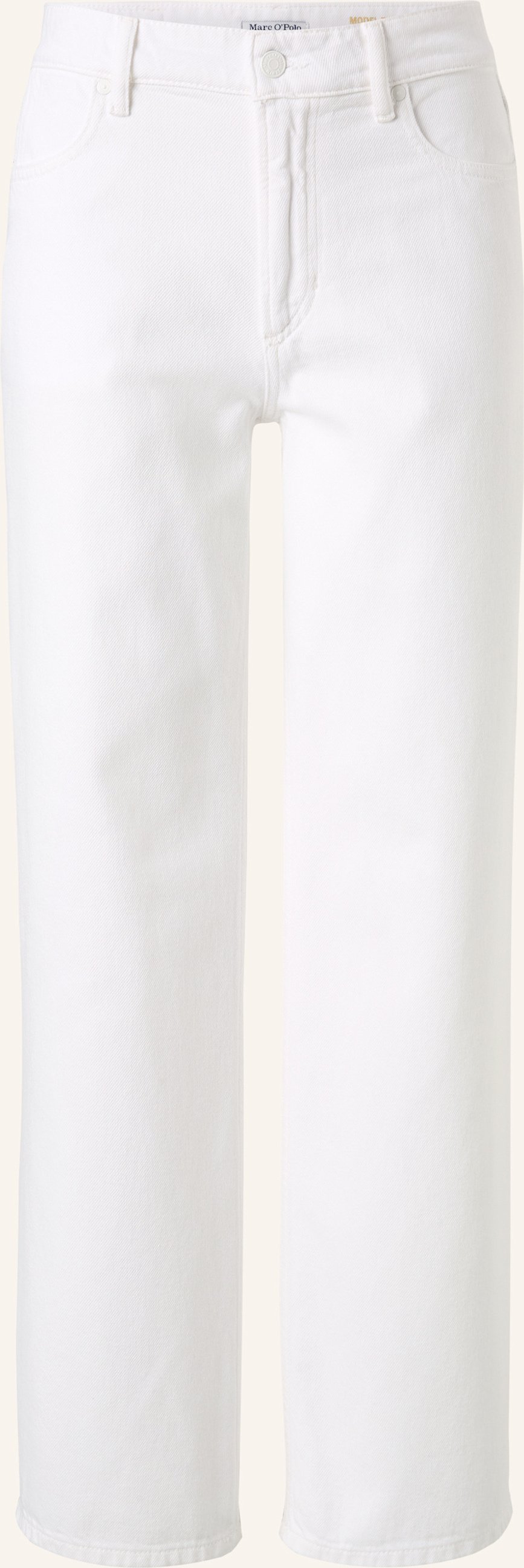 Marc O'polo Denim Weite Jeans weiss