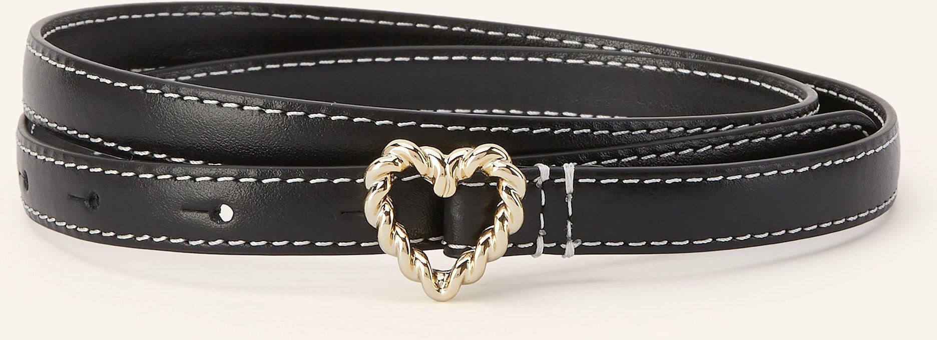 Maje Ledergürtel schwarz