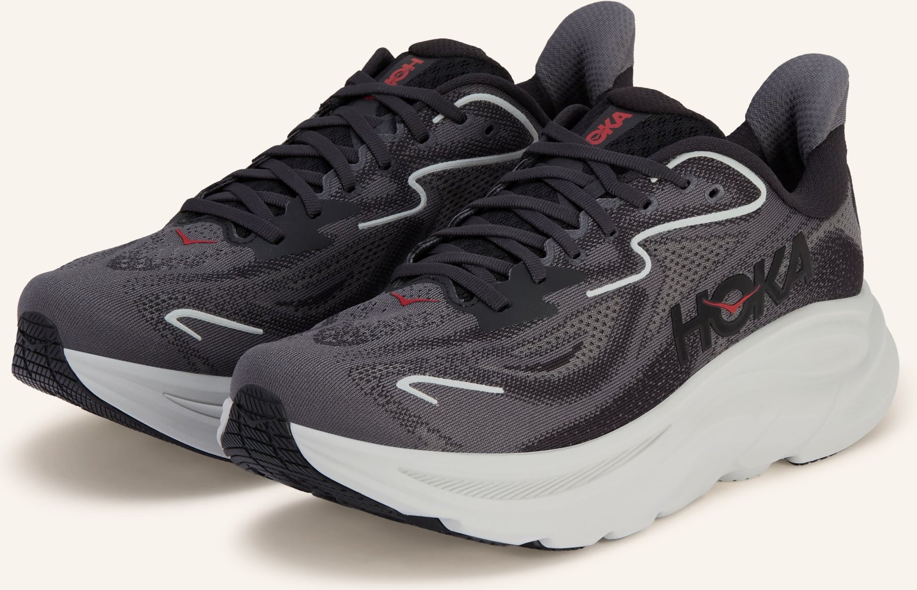 Hoka Laufschuhe Clifton 10 schwarz