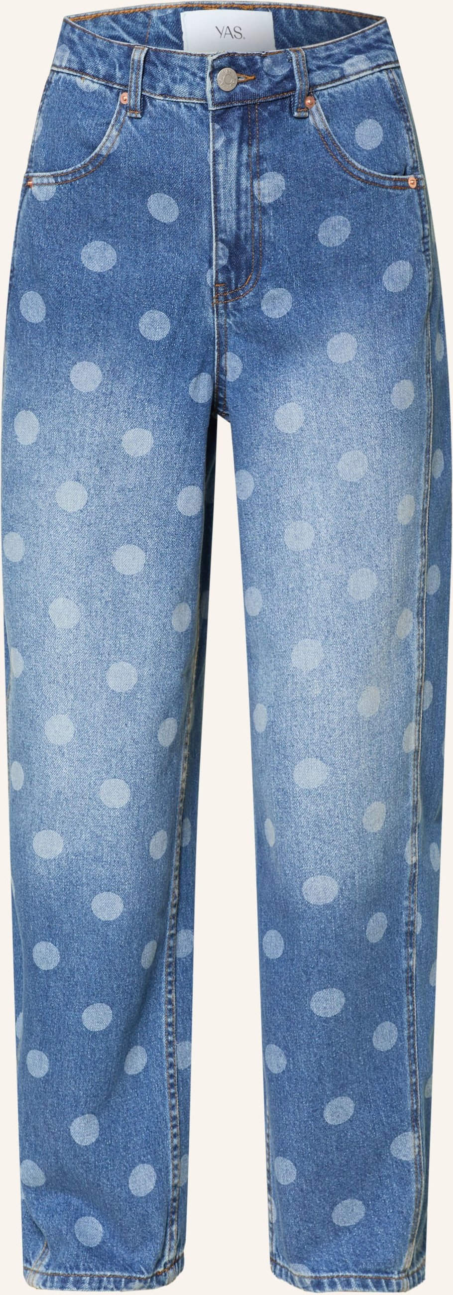 Y.A.S. Barrel Jeans blau