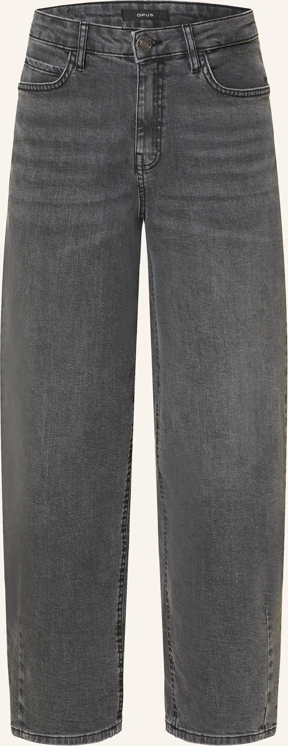 Opus Barrel Jeans Lolah grau