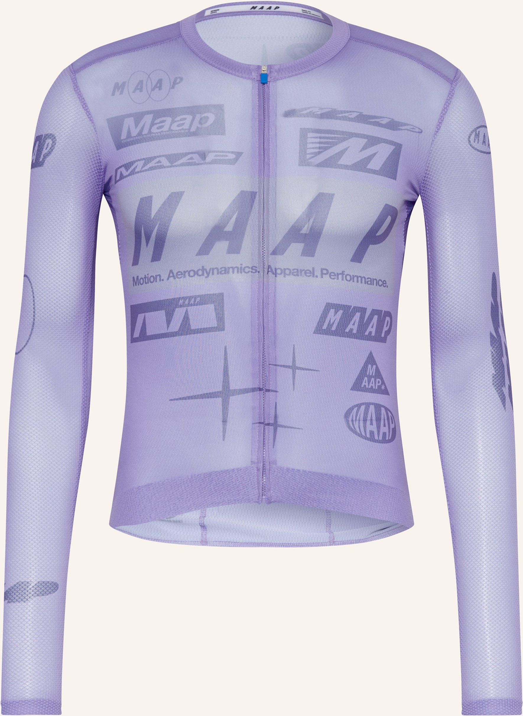 Maap Radtrikot Drome Pro Air Ls 3.0 lila