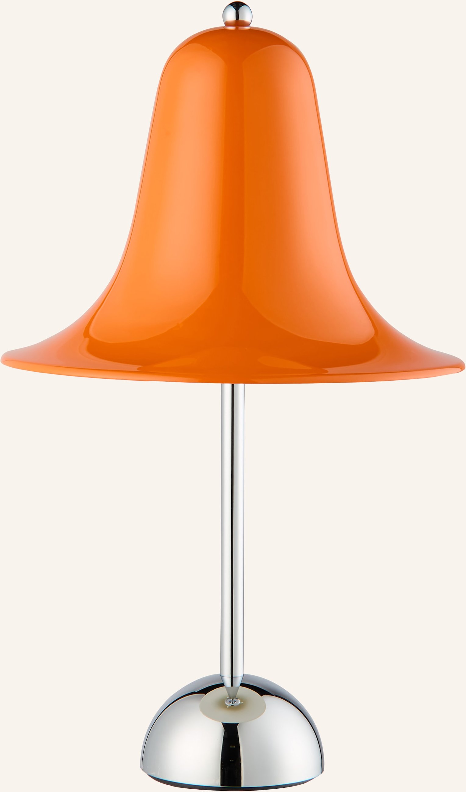 Verpan Tischleuchte Pantop orange