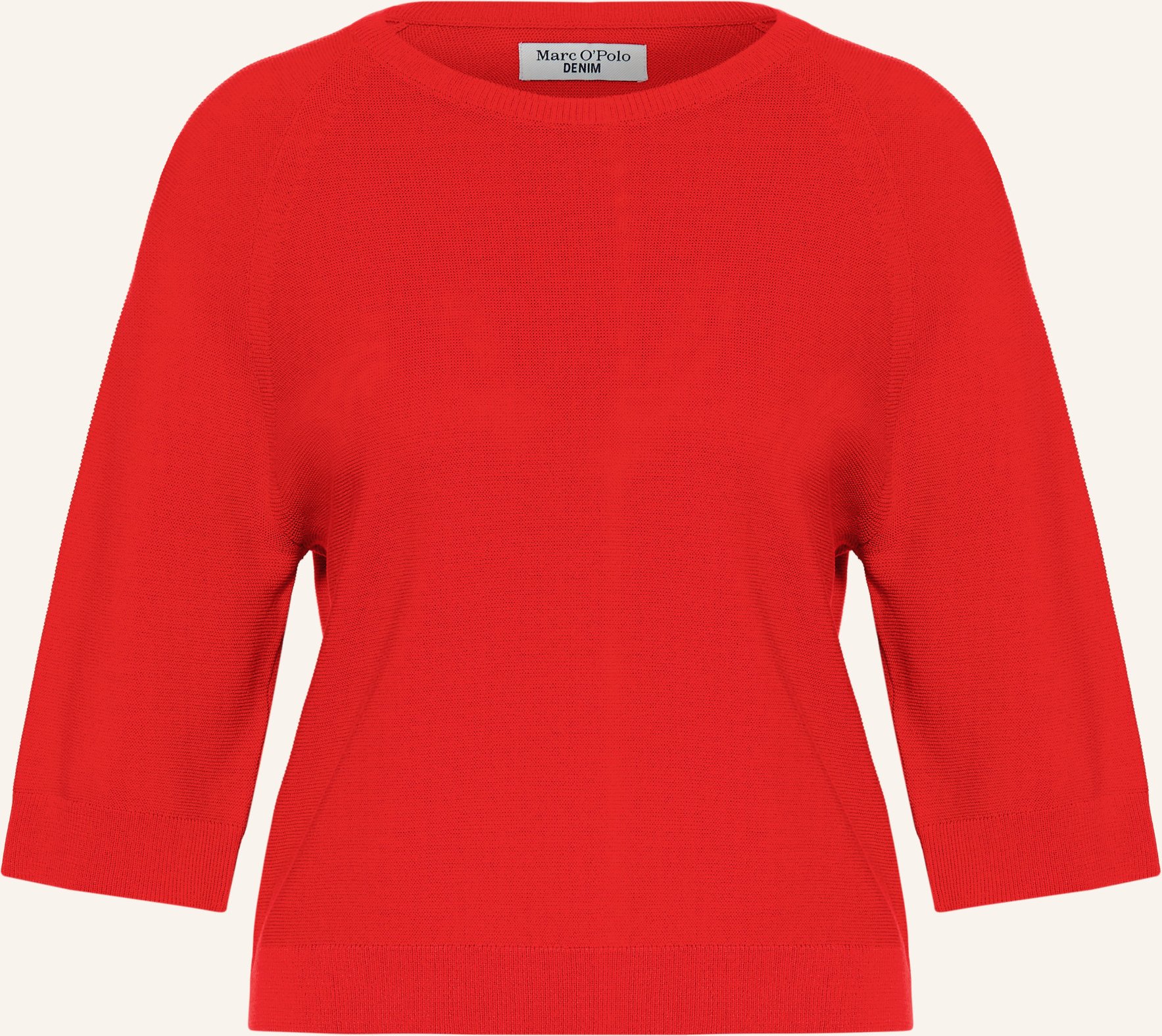 Marc O'polo Denim Pullover Mit 3/4-Arm rot