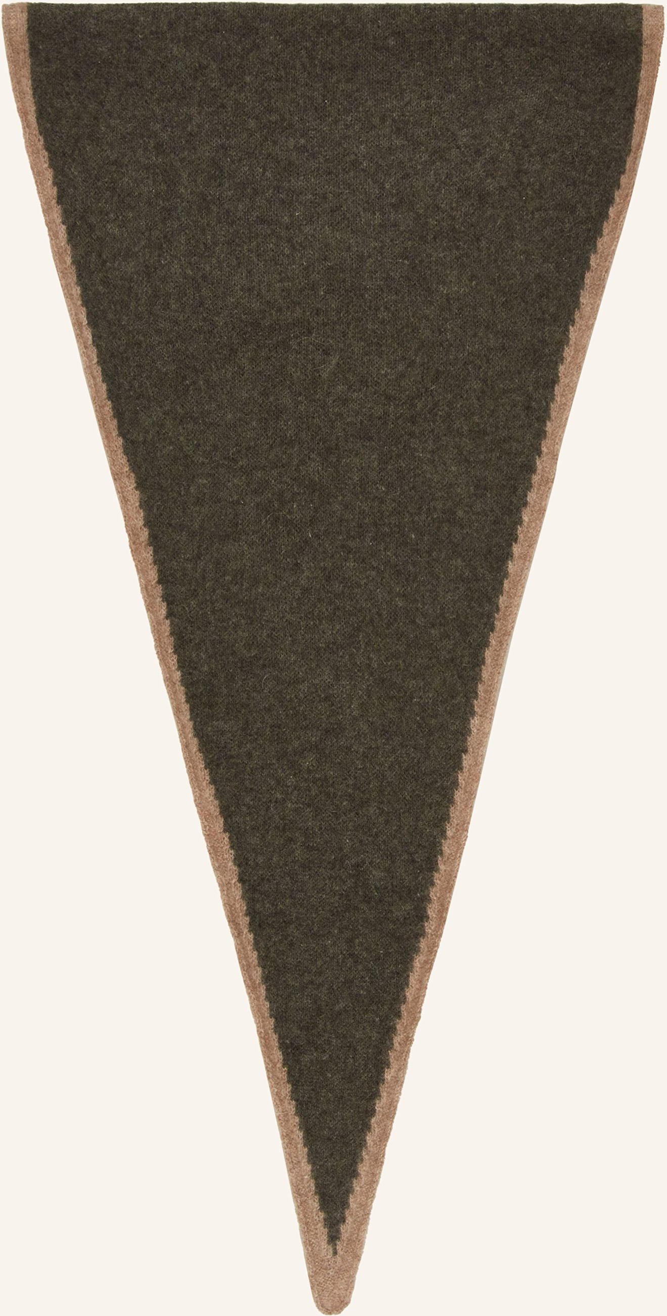 Oats & Rice Dreieckstuch Aus Cashmere gruen