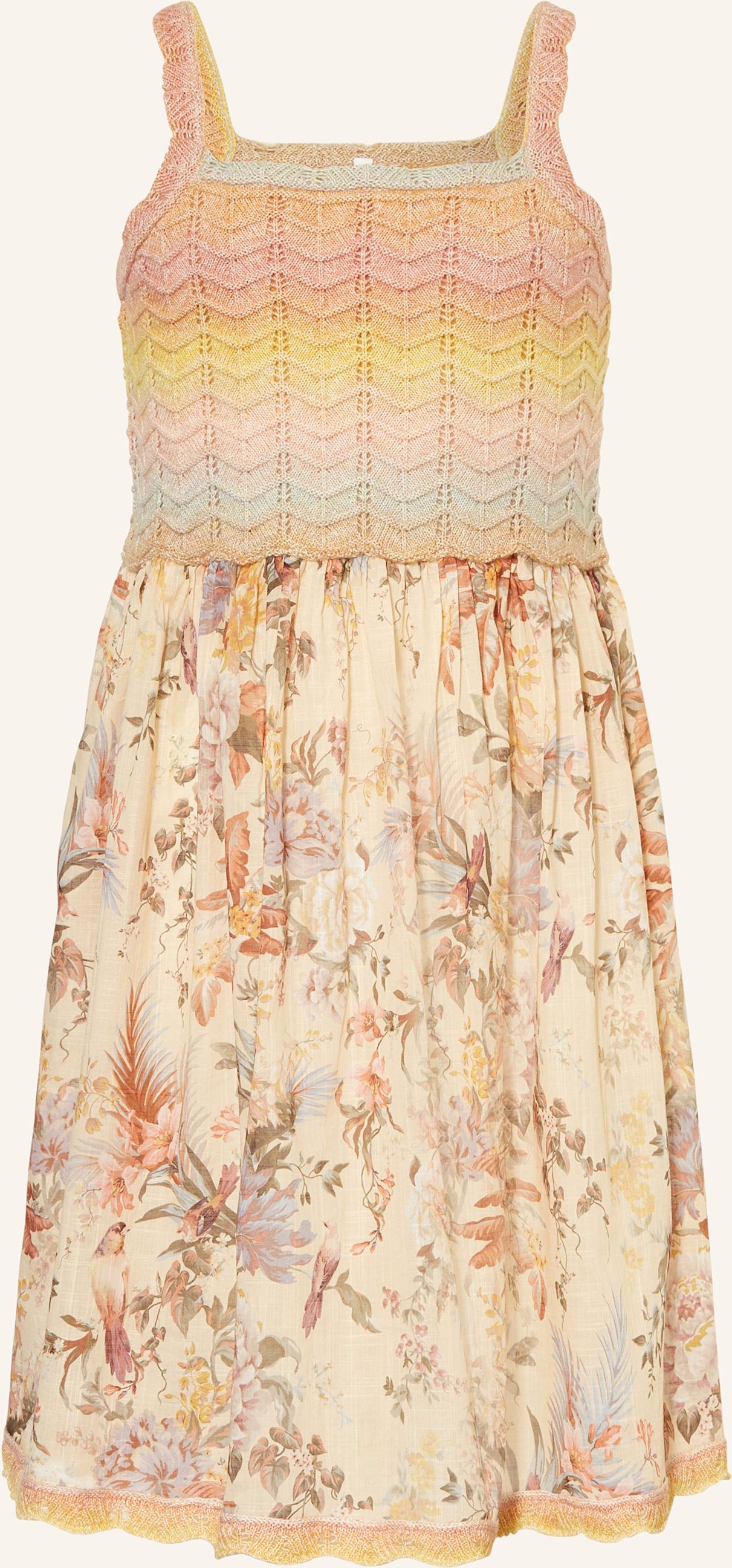 Thumbnail - Zimmermann Strickkleid Tallow rosa