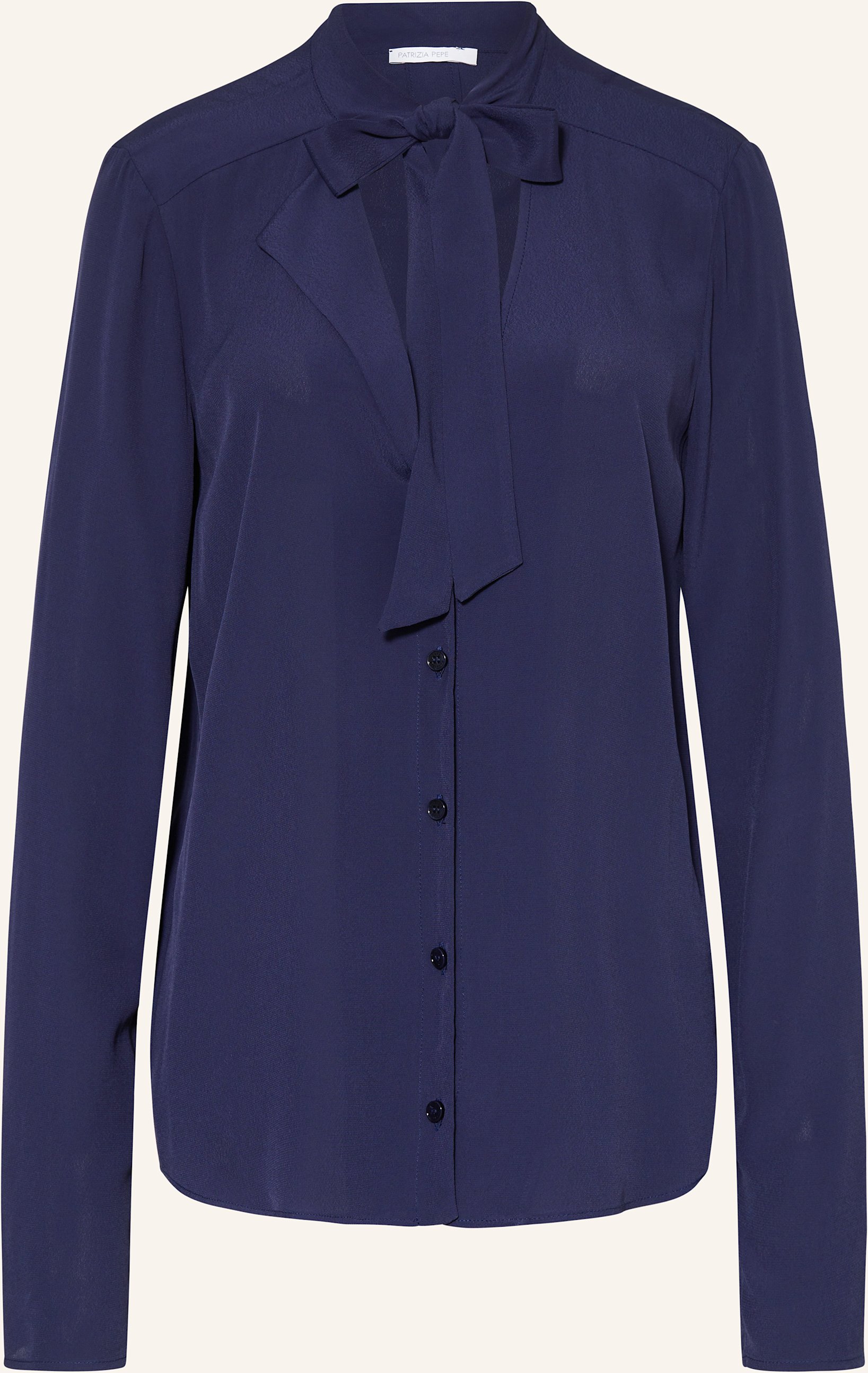 Patrizia Pepe Schluppenbluse blau