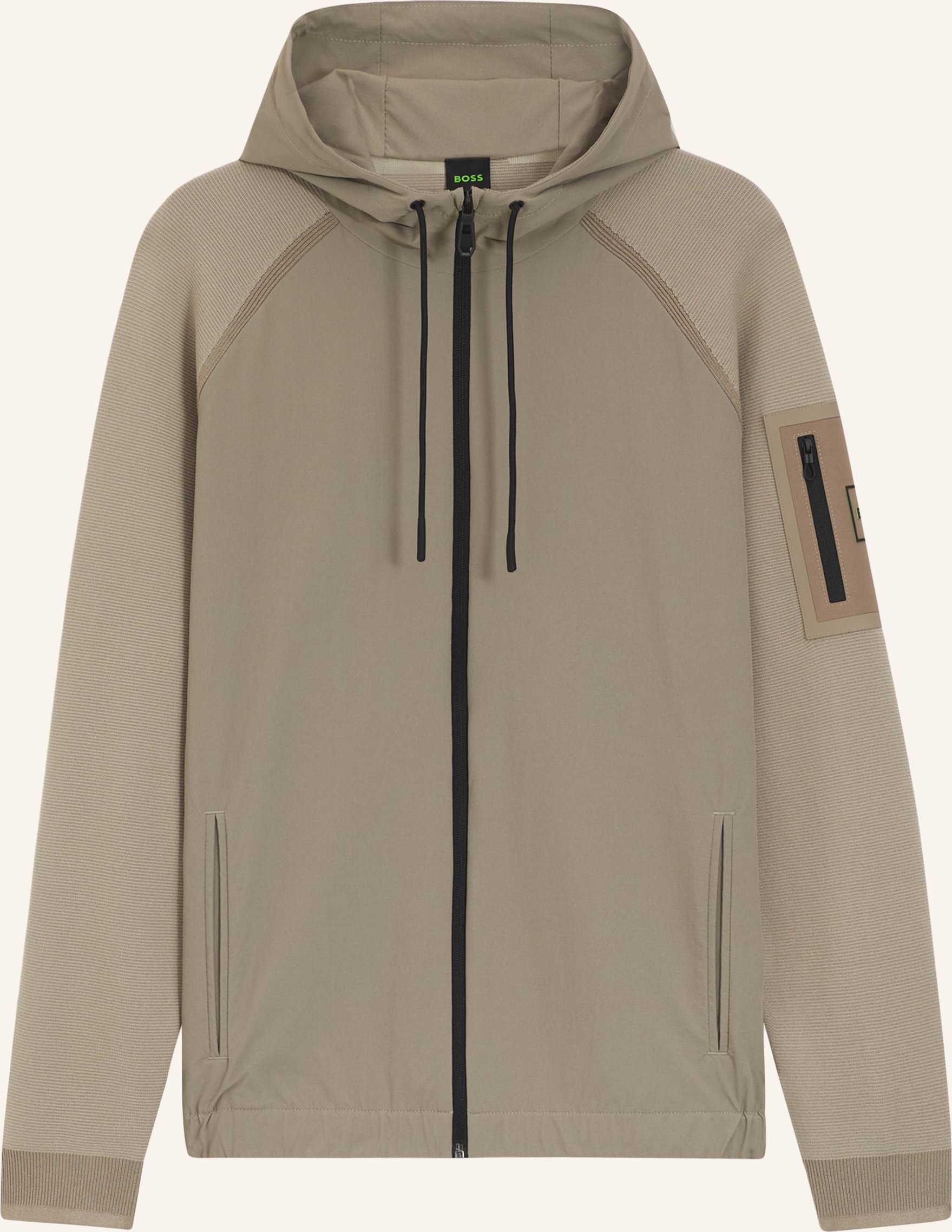 Boss Casual Jacke Kn_Globe Hy Regular Fit gruen