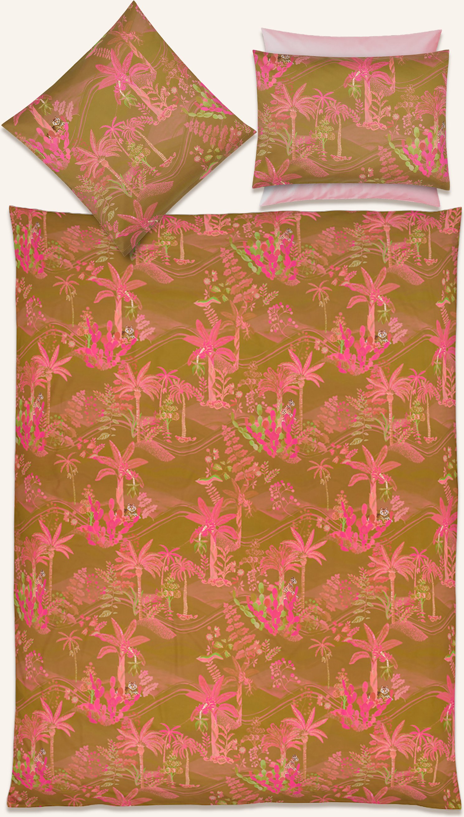 Christian Fischbacher Bettwäsche Oasis beige