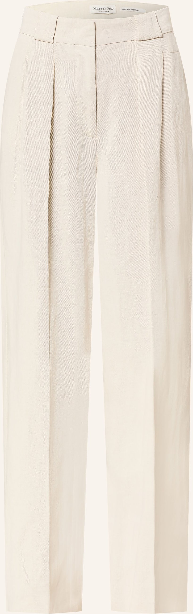 Marc O'polo Marlenehose Mit Leinen beige
