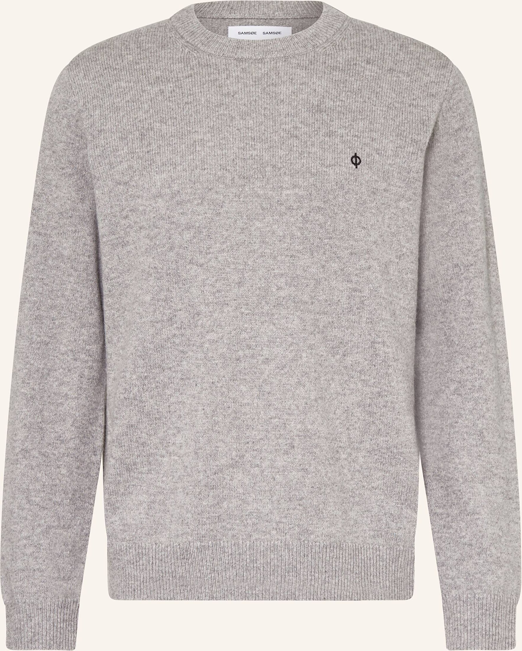 Thumbnail - Samsøe Samsøe Pullover Sapatrick grau