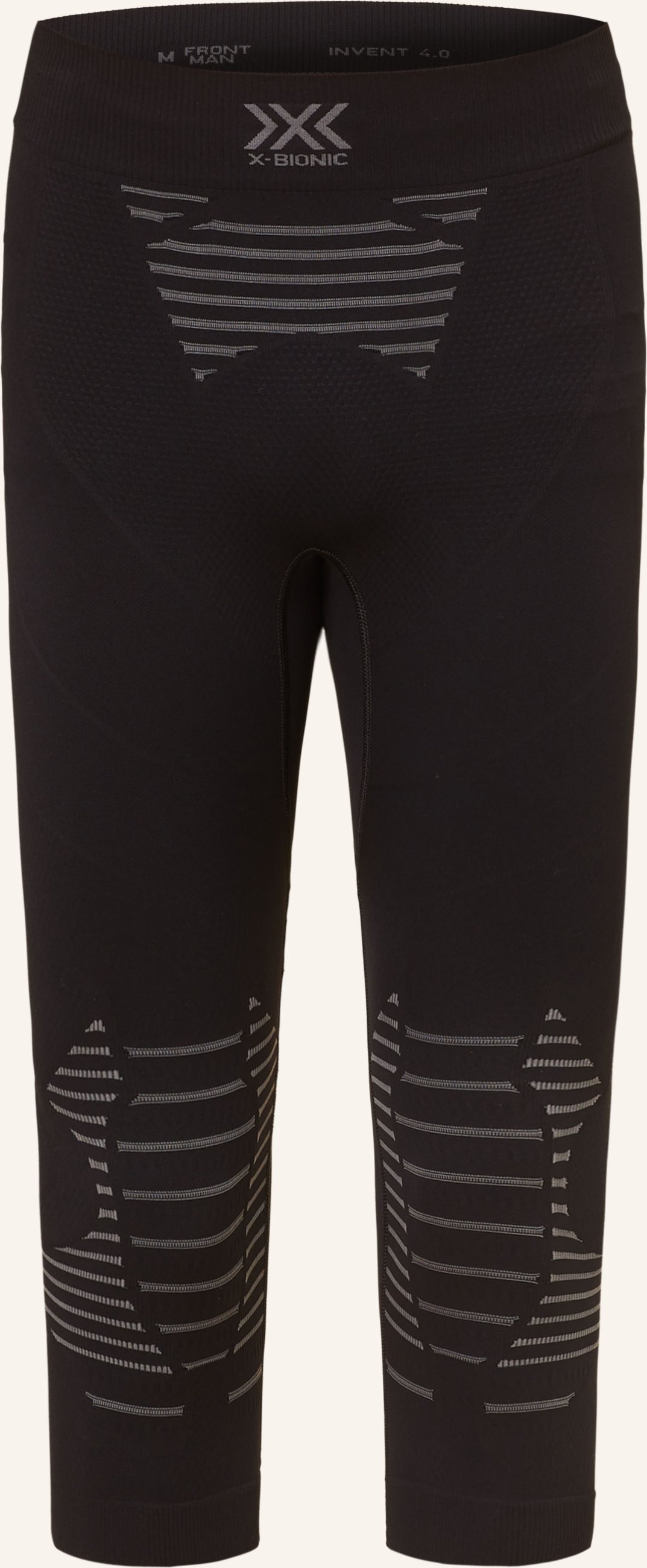 X-Bionic Funktionswäsche-Hose Invent 4.0 Mit Verkürztem Bein schwarz