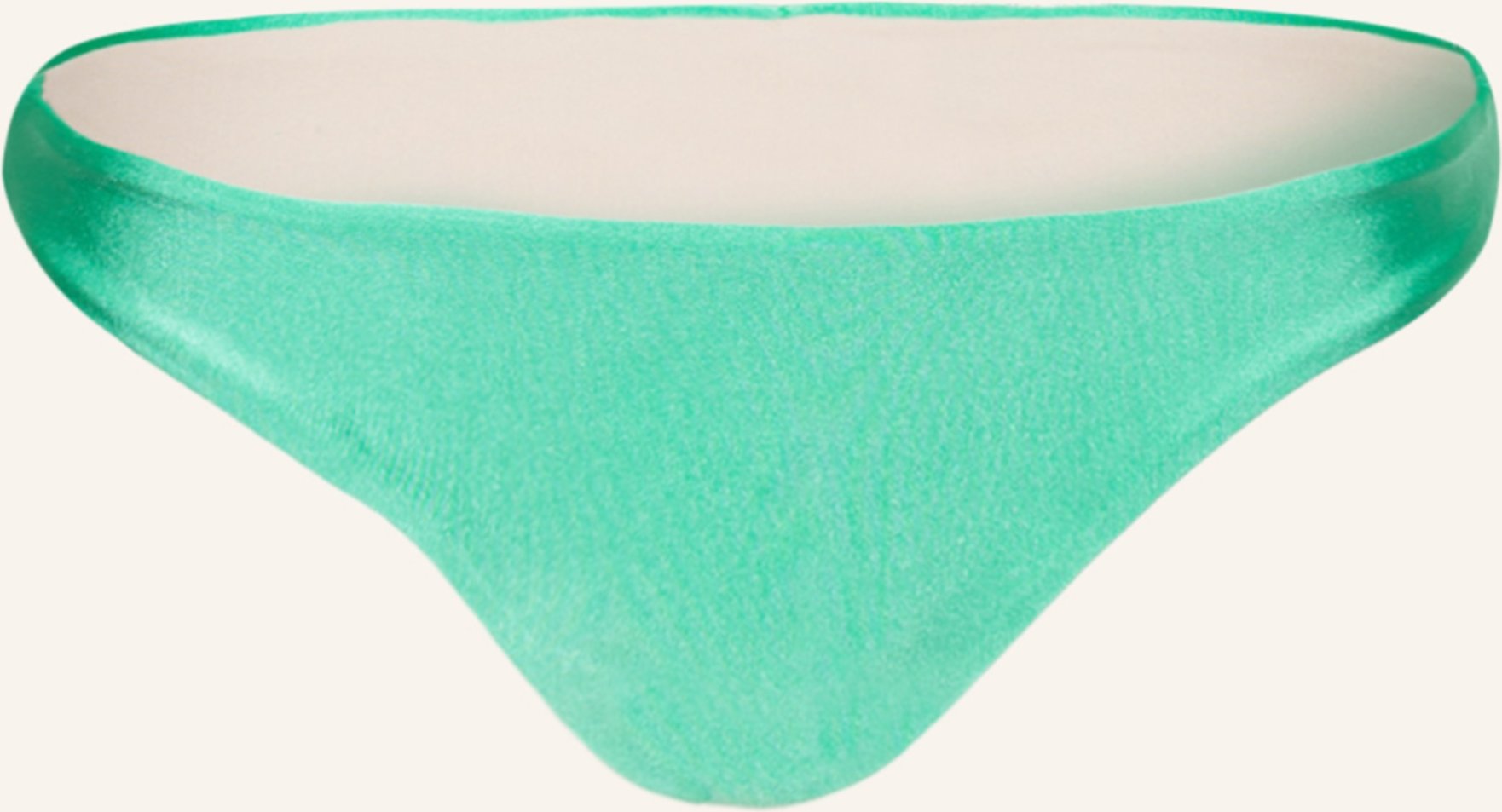 Pilyq Brazilian-Bikini-Hose Basic Ruched Teeny gruen