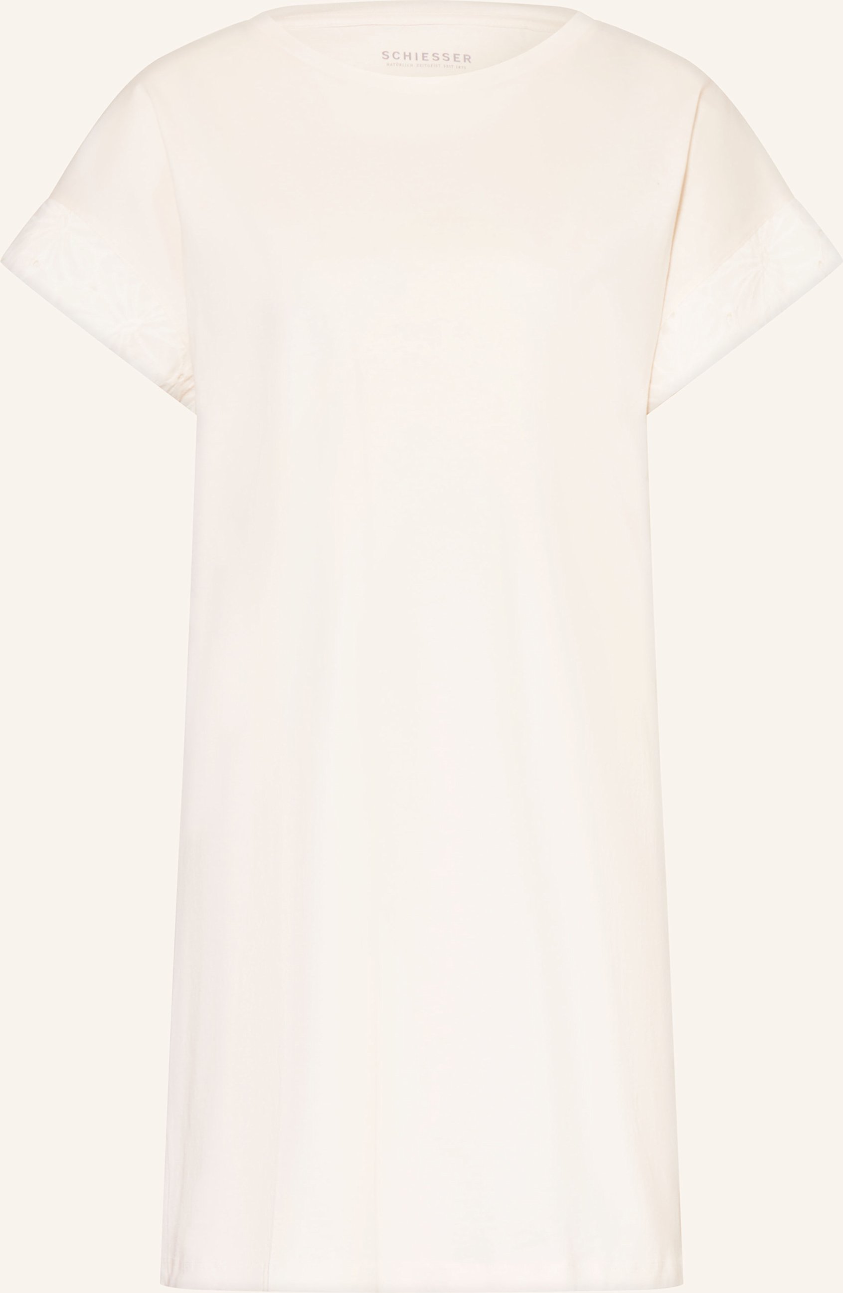 Thumbnail - Schiesser Nachthemd Casual Nightwear weiss