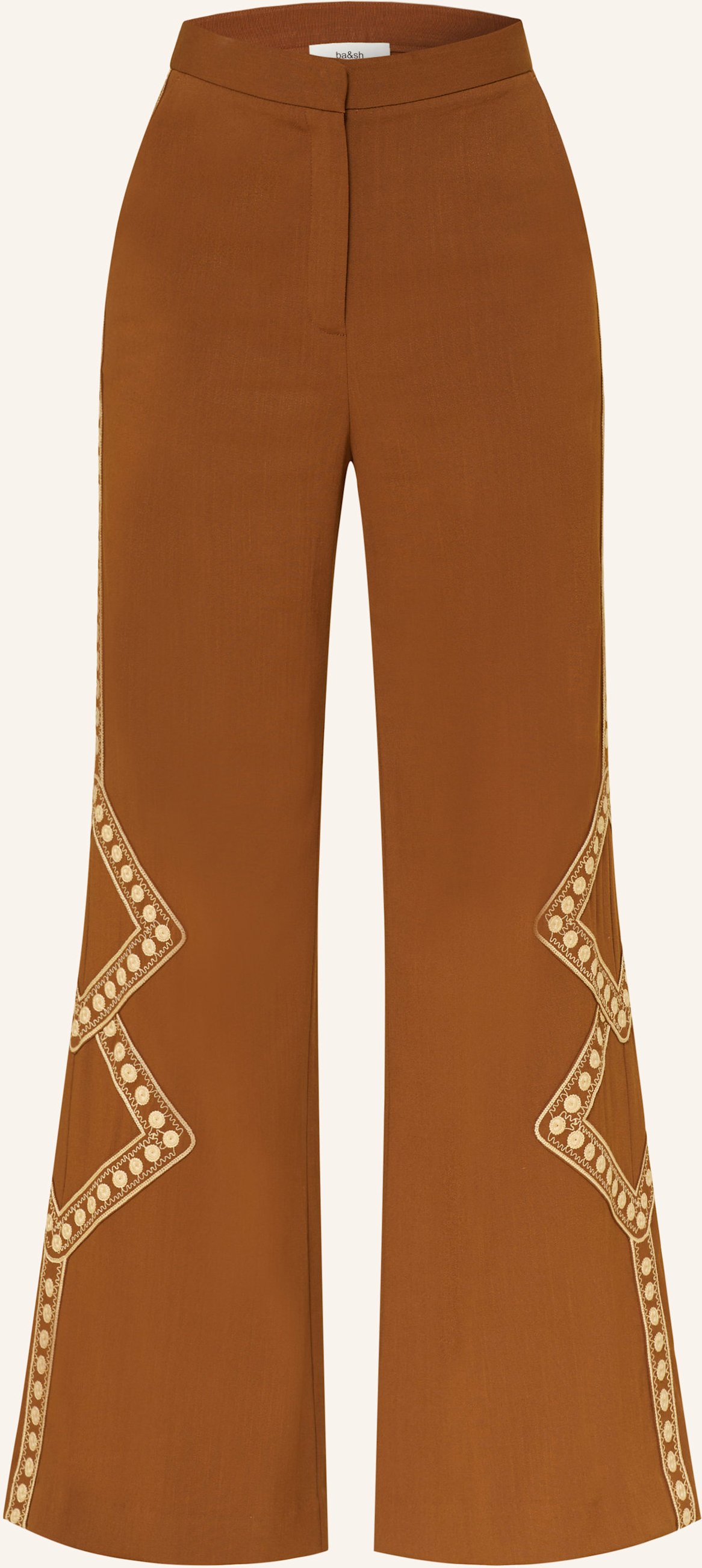 Thumbnail - Ba&Sh Marlenehose Taos braun