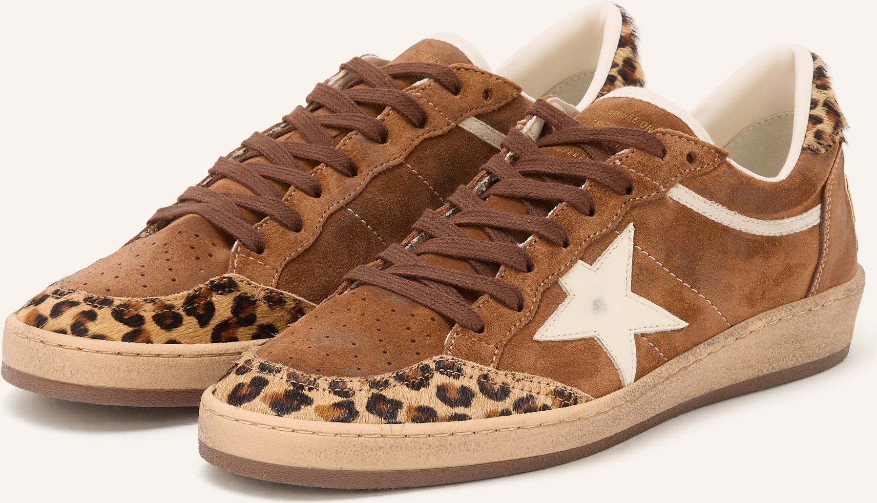Golden Goose Sneaker Ball Star braun